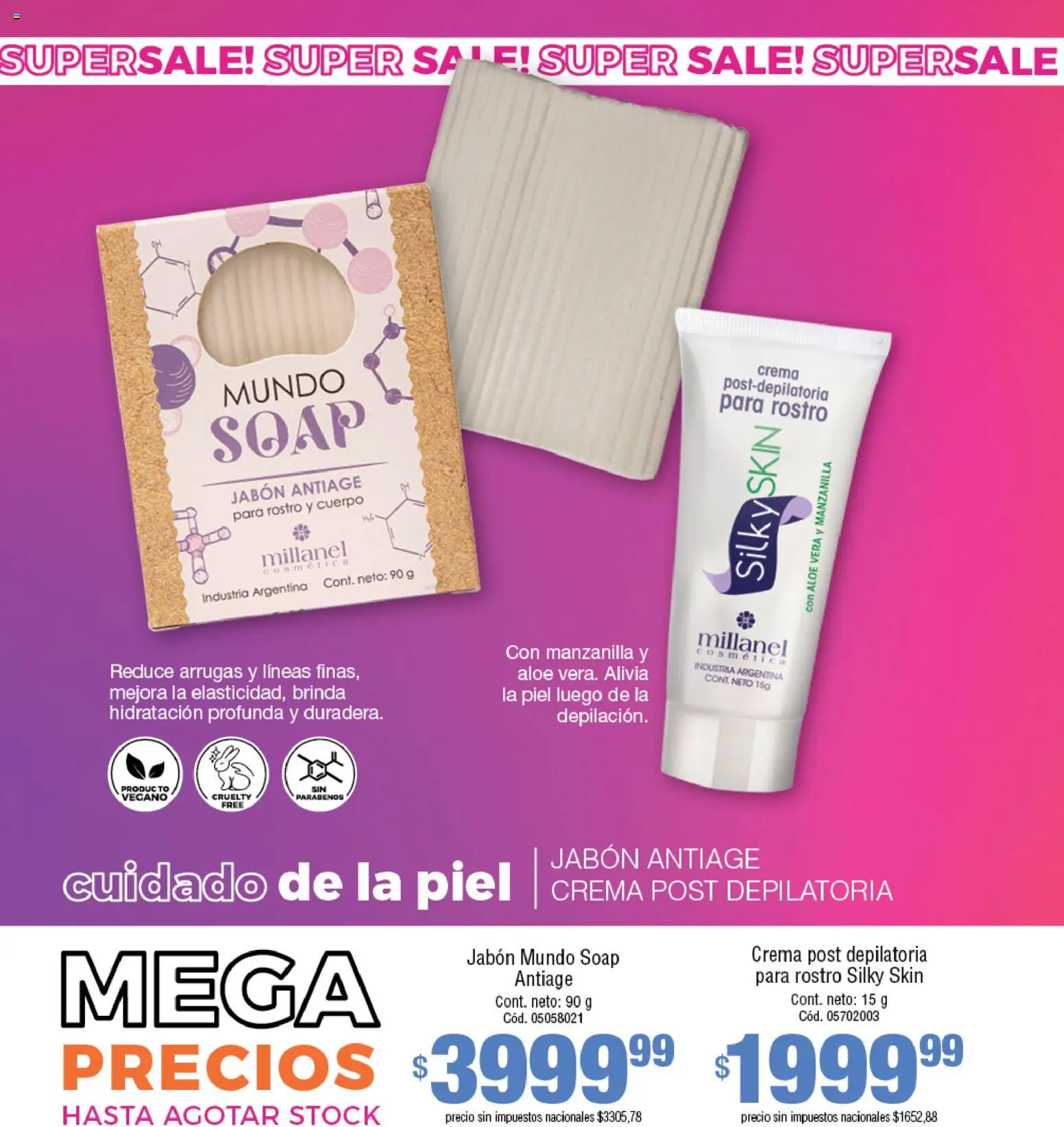 Millanel - Catálogo │ válido desde el 25.05.2026 | Página: 114 | Productos: Jabón, Crema