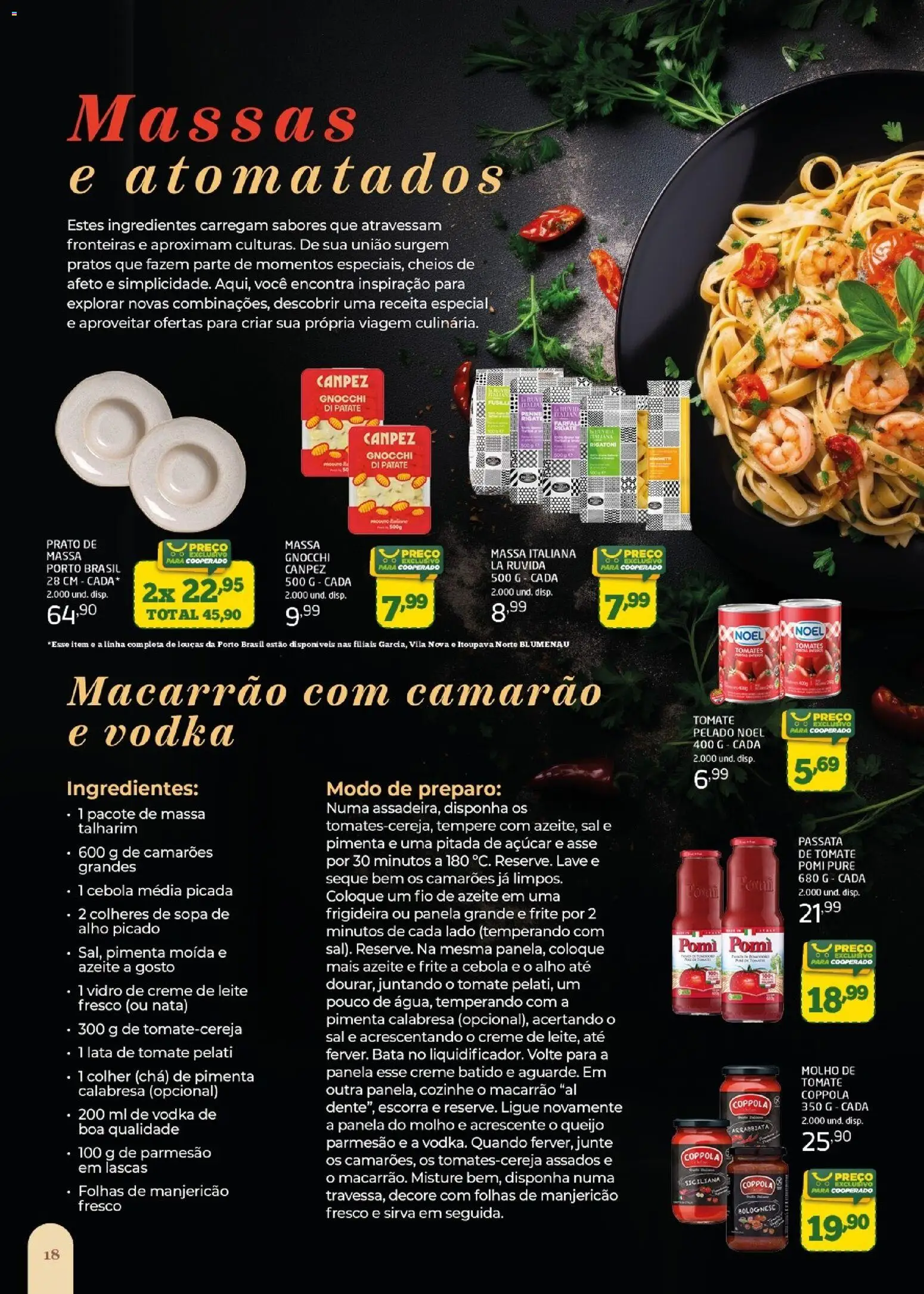 Cooper Folheto - válido de 27.05.2026 | Página: 18 | Produtos: Talharim, Colheres, Macarrão, Pimenta calabresa