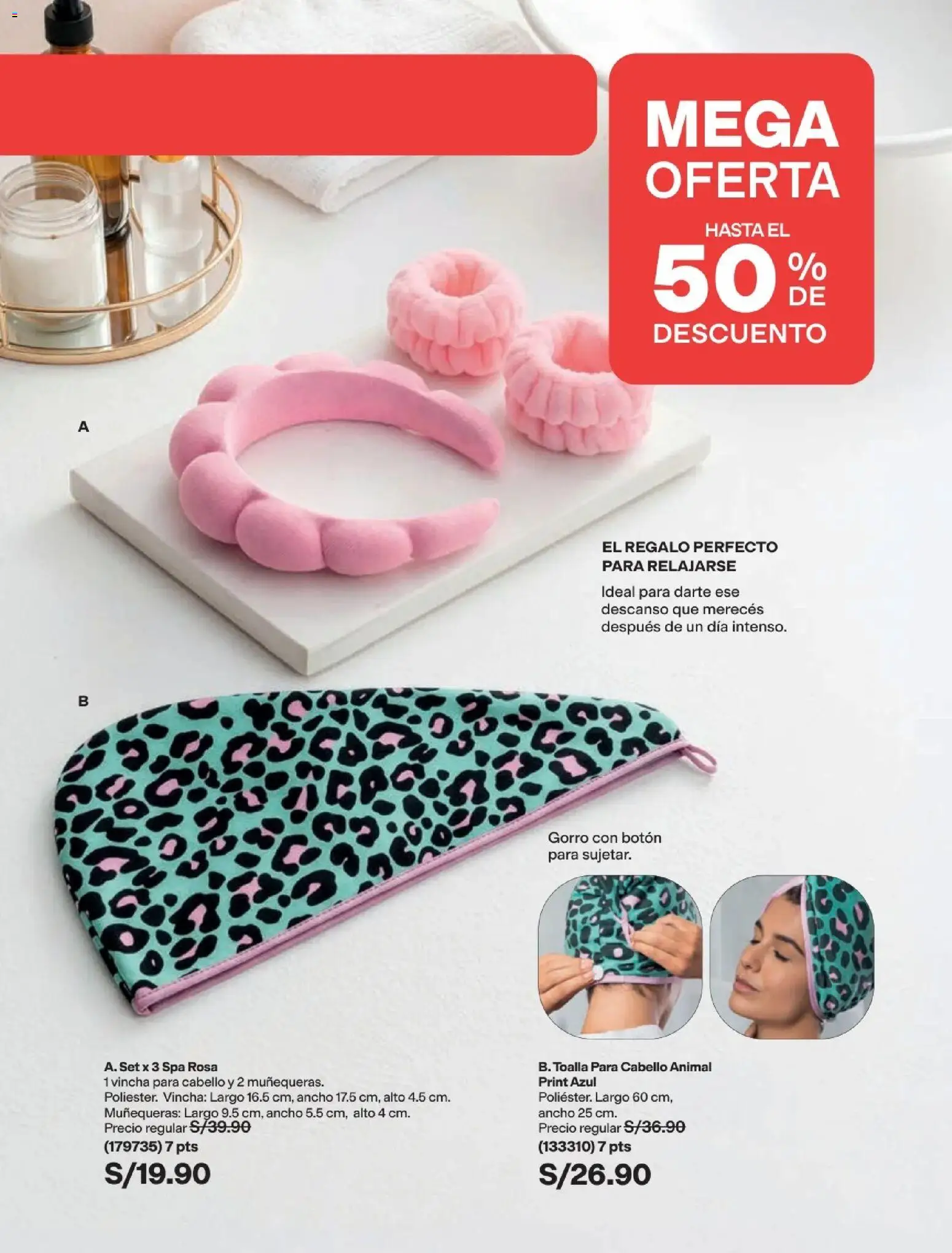 Catálogo Avon válido desde 22/07/2026 | Página: 245 | Productos: Toalla