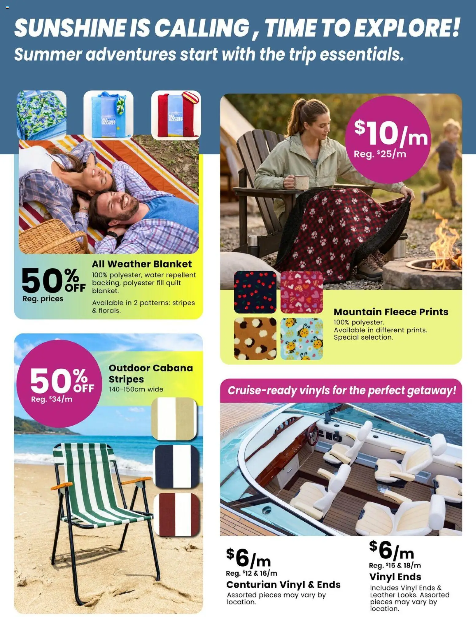 Fabricland flyer valid from 01.06.2026 | Page: 4 | Products: Blanket