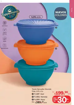 Vista previa de Tupperware catálogo, nuevo folleto de la tienda, válido en México a partir del 13/07/2026 | Página: 103 | Productos: Mesa