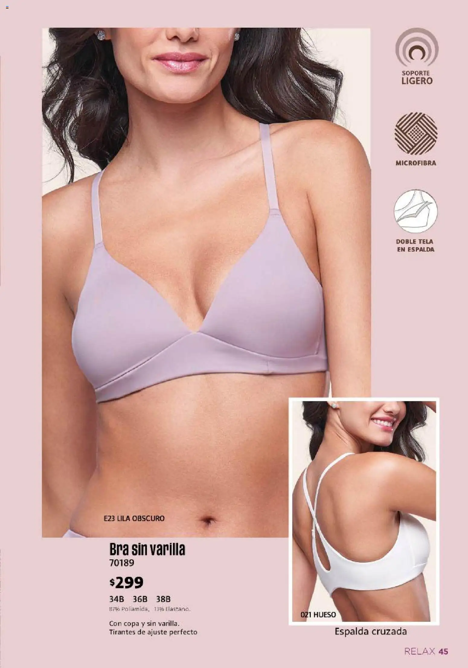 Nuevas ofertas de Ilusión válidas en toda la República Mexicana desde el 01/08/2026. ¡Encuentra las mejores ofertas en Ilusión catálogo Otoño! | Página: 47 | Productos: Tirantes