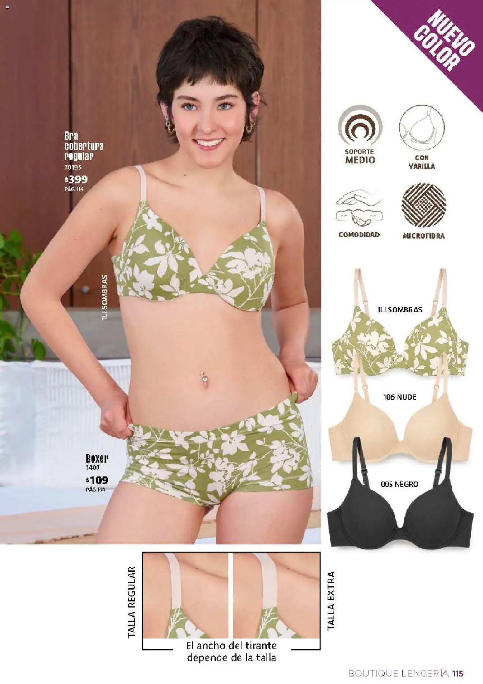 Nuevas ofertas de Ilusión válidas en toda la República Mexicana desde el 01/08/2026. ¡Encuentra las mejores ofertas en Ilusión catálogo Otoño! | Página: 117 | Productos: Lenceria