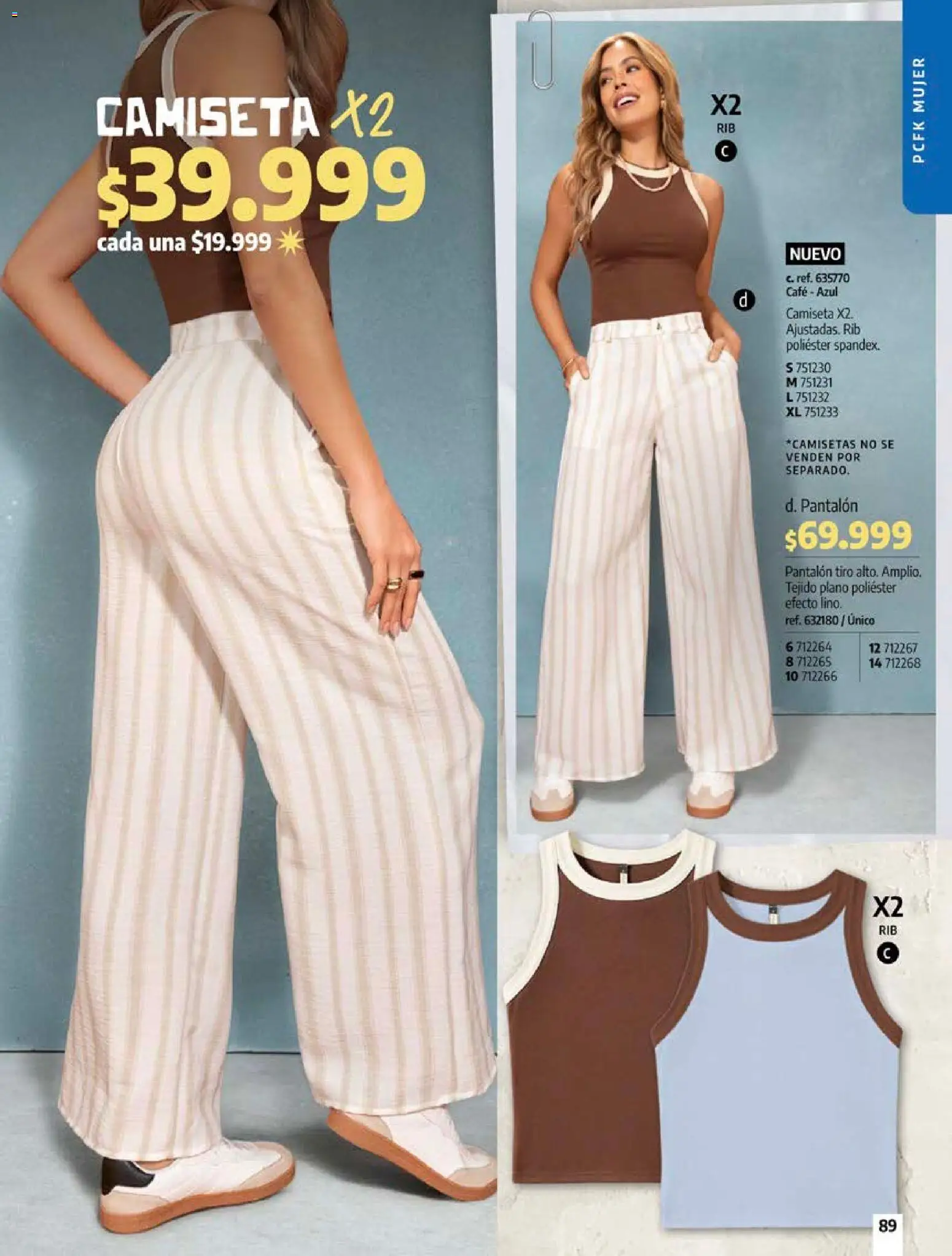 Pacifika revista - valida desde el 18/10/2026 | Página: 89 | Productos: Camiseta, Café