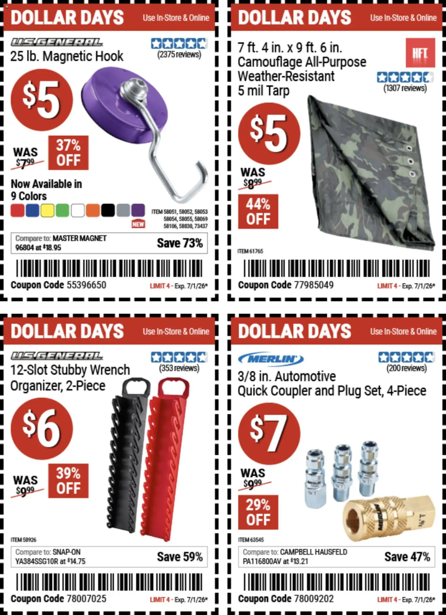Harbor Freight Dollar Days - valid from 18.06.2026 | Page: 6