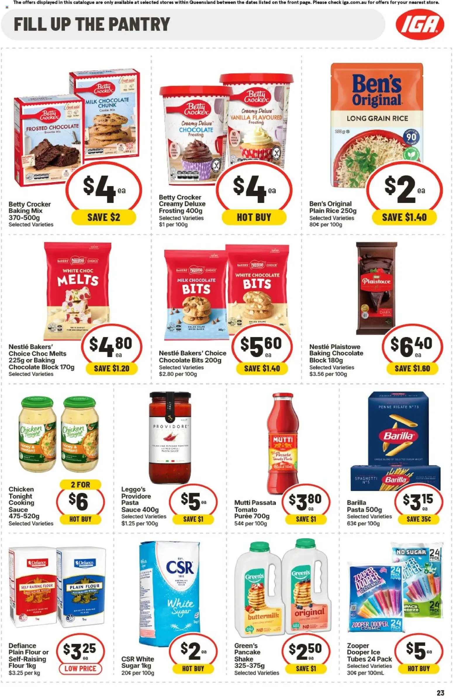IGA catalogue - valid from 15.04.2026 | Page: 22 | Products: Honey, Mustard, Olive oil, Sauce