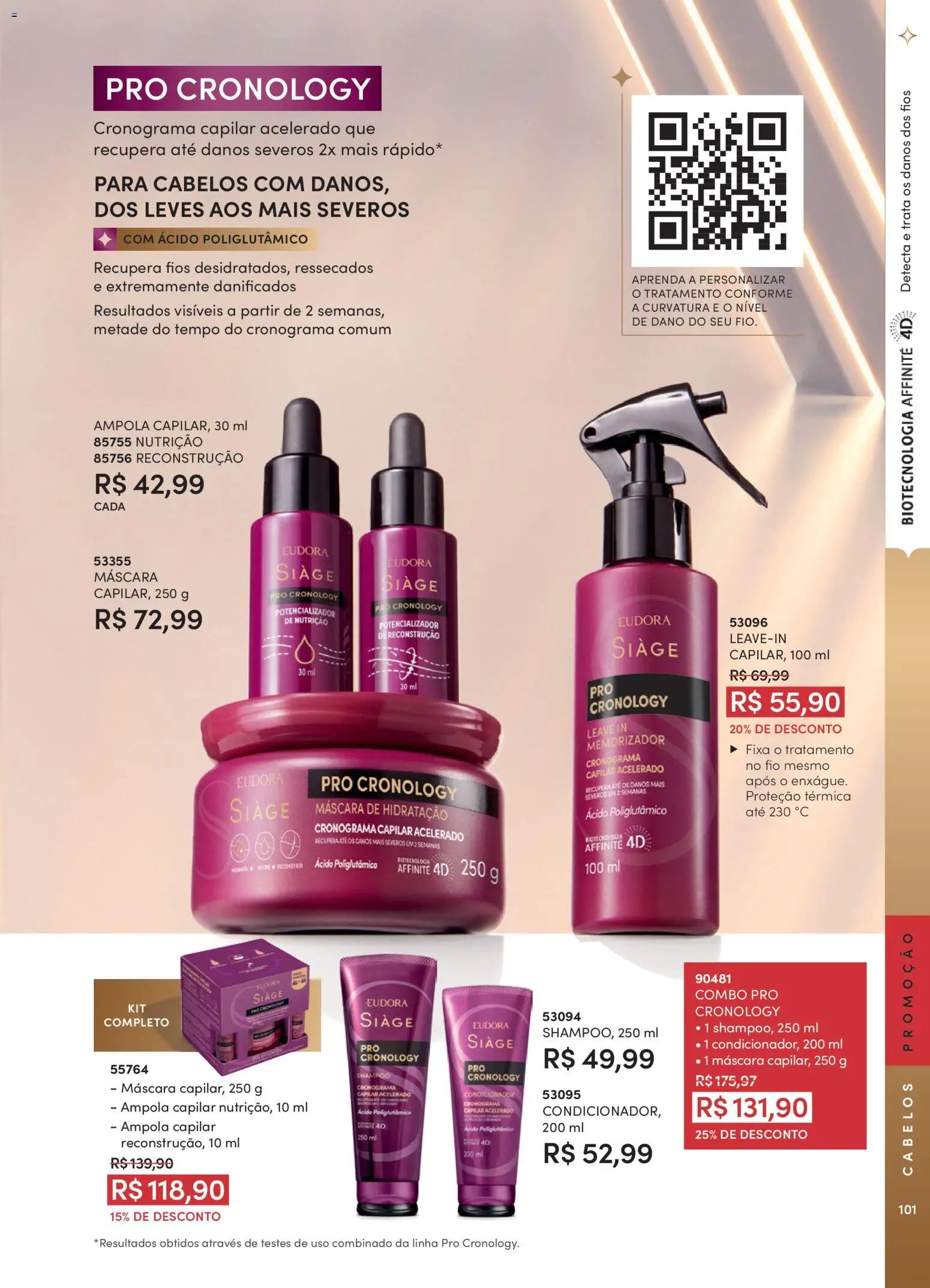 Eudora Folheto - válido de 15/07/2026 | Página: 104 | Produtos: Shampoo, Condicionador