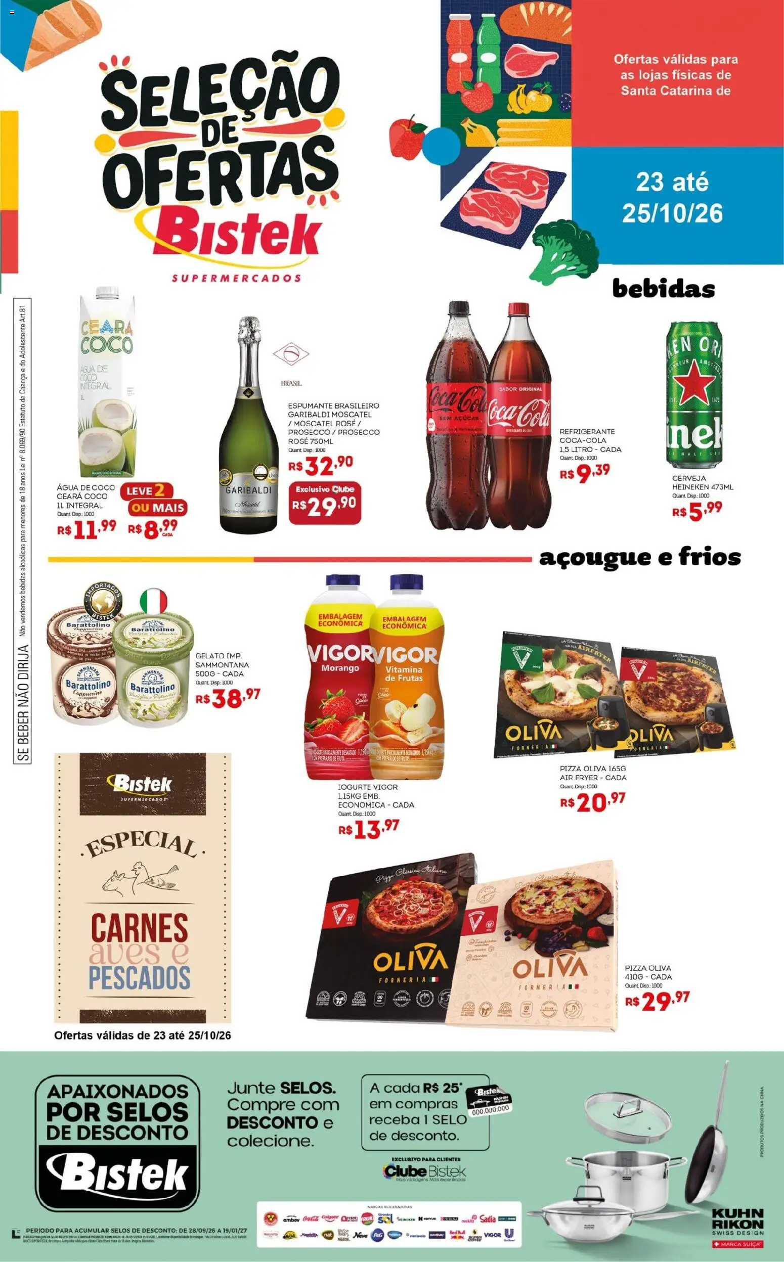 Bistek Supermercados Folheto - válido de 23/10/2026 | Página: 1