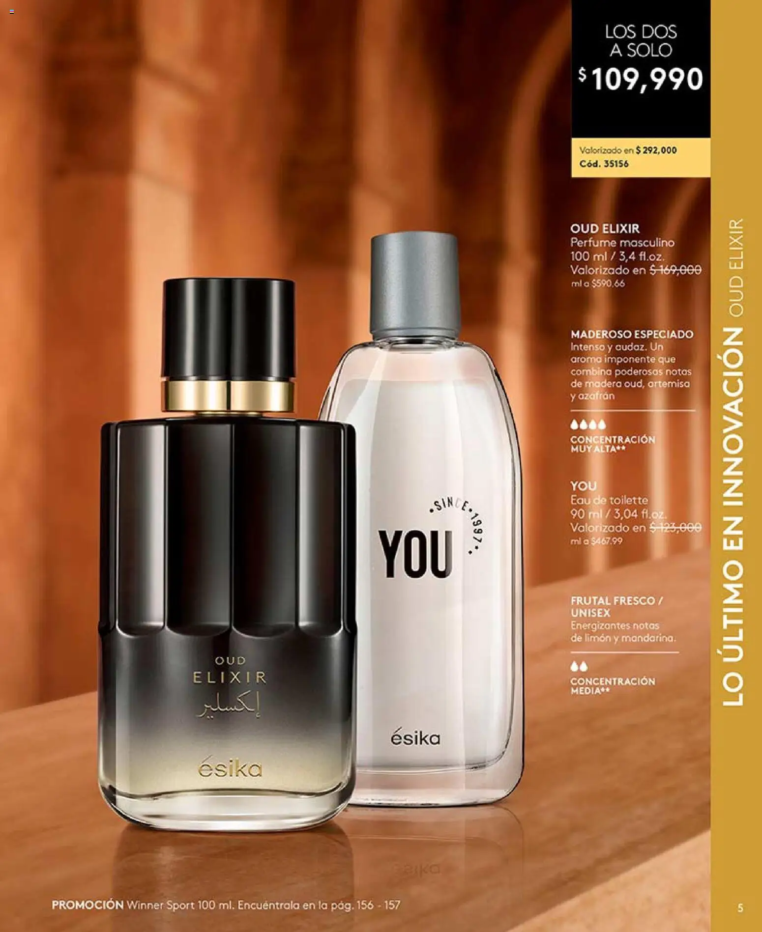 Ésika revista - valida desde el 17/07/2026 | Página: 5 | Productos: Limón, Perfume, Eau de toilette