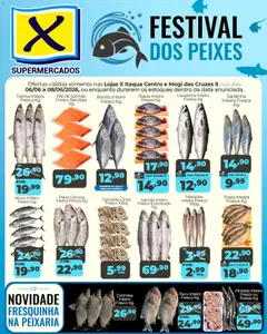 X Supermercados ofertas Festival dos Peixes - Pré-Visualização do folheto da loja X Supermercados, válido de 06.06.2026