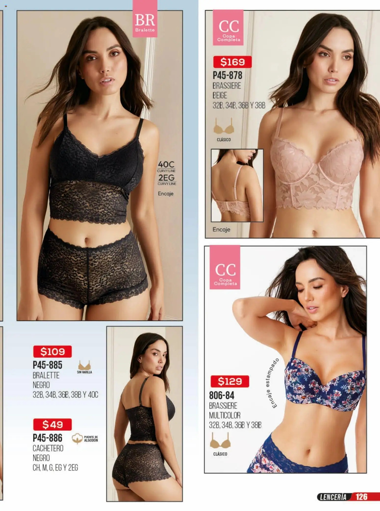 Nuevas ofertas de Cklass válidas en toda la República Mexicana desde el 23/06/2026. ¡Encuentra las mejores ofertas en Cklass catálogo Rebajas sobre rebajas ropa! | Página: 127 | Productos: Algodón, Lenceria, Cachetero