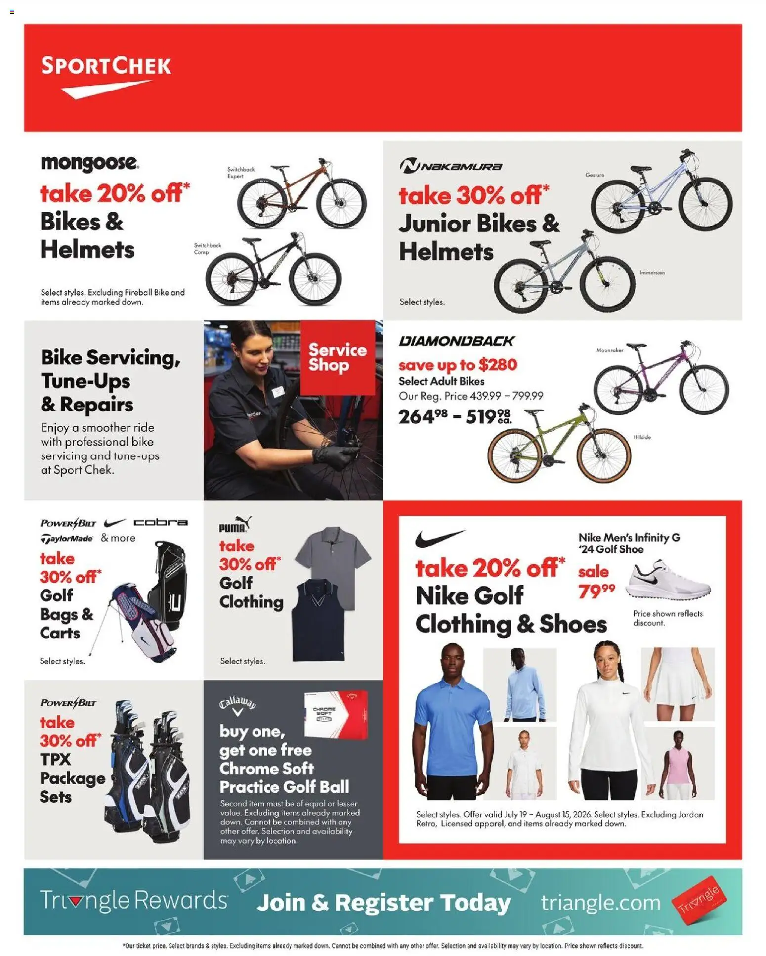 Sport Chek flyer valid from Jul 23, 2026 | Page: 8