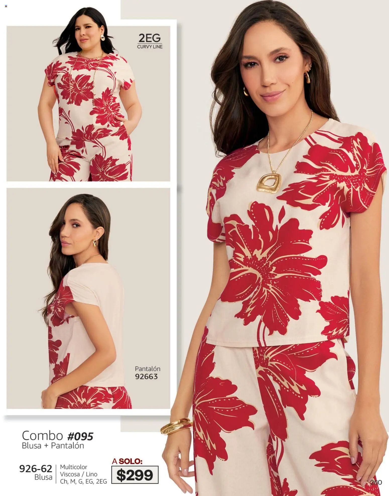 Nuevas ofertas de Cklass válidas en toda la República Mexicana desde el 08/07/2026. ¡Encuentra las mejores ofertas en Cklass catálogo Secrets! | Página: 300 | Productos: Blusa