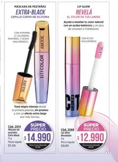Vista previa Amodil - Campaña 11 válido desde el 01.07.2026 | Página: 19 | Productos: Cepillo, Máscara, Mascara de pestañas