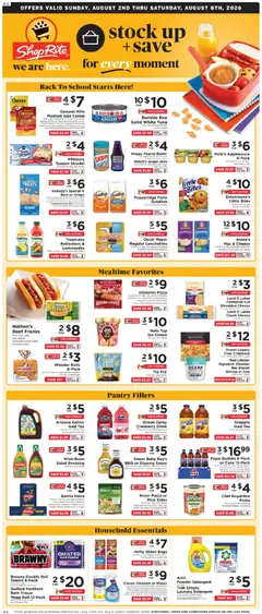 Preview of ShopRite weekly ads valid from 08/02/2026