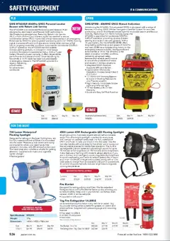 Preview of Engineering & Scientific Catalogue 2026/2027 - valid from 31/08/2026 | Page: 523 | Products: Light, Batteries, Usb, Navigation