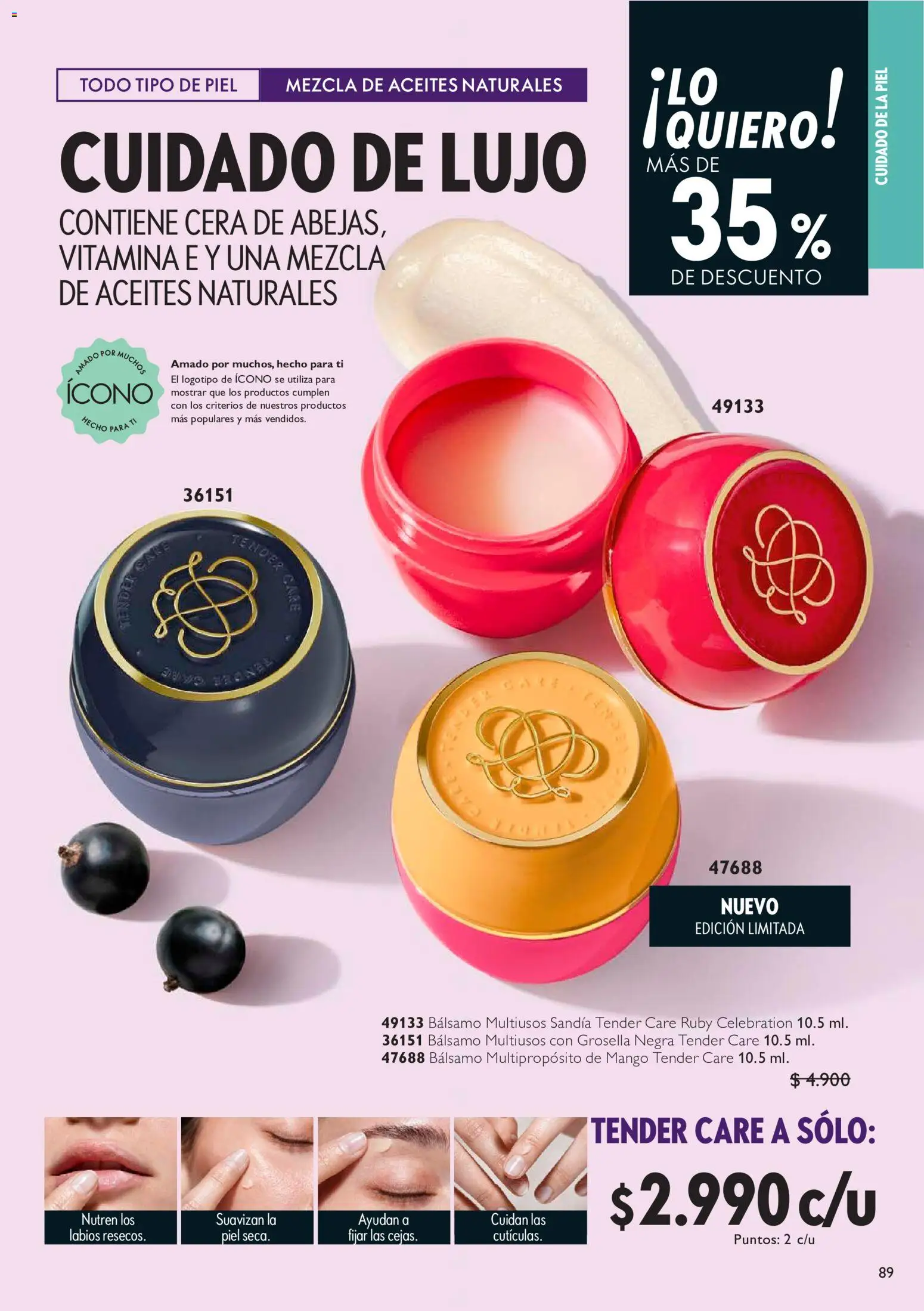 Oriflame catálogo │ válido desde el 19.06.2026 | Página: 89