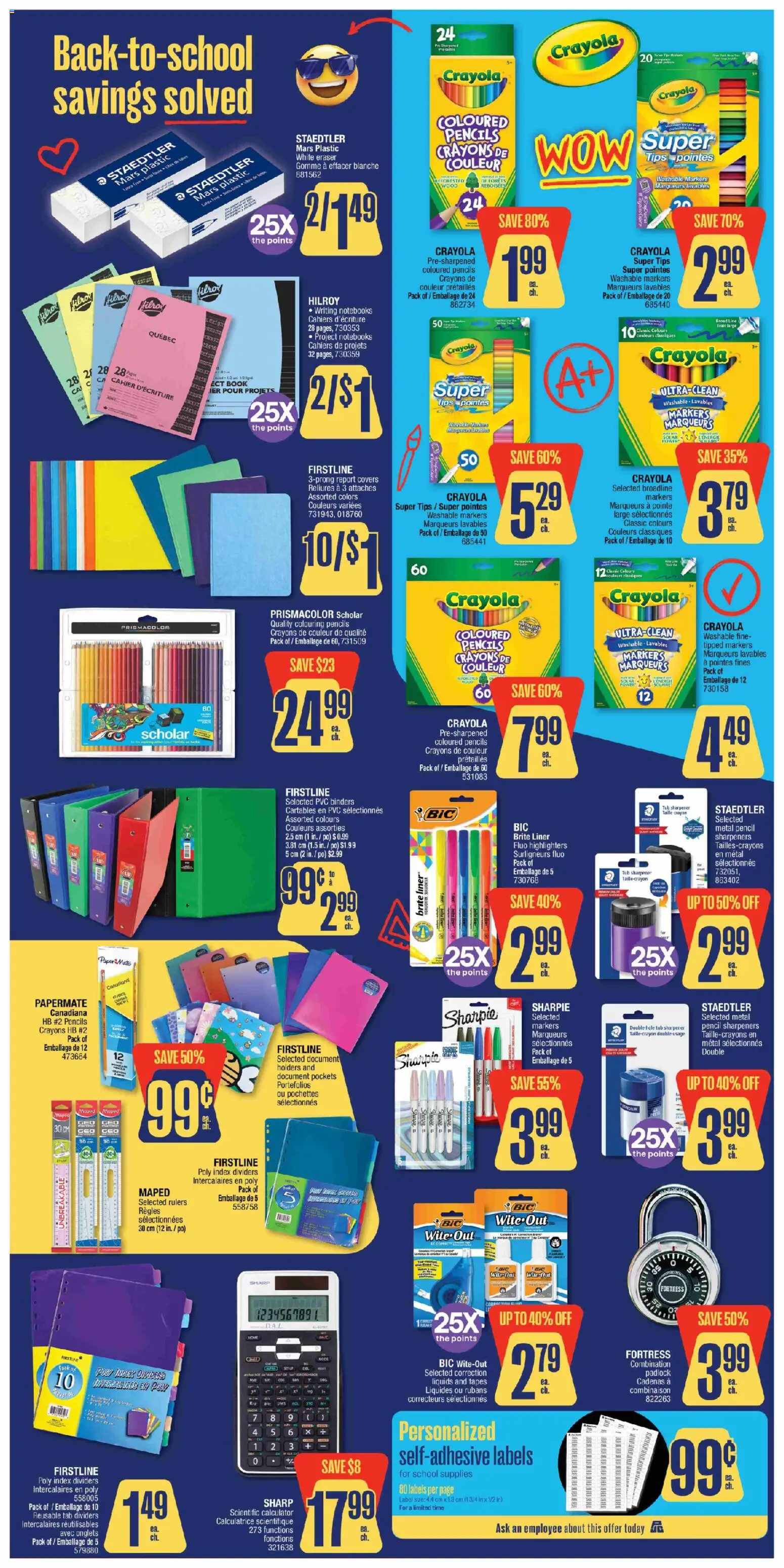 Jean Coutu flyer valid from Jul 16, 2026 | Page: 3 | Products: Calculator