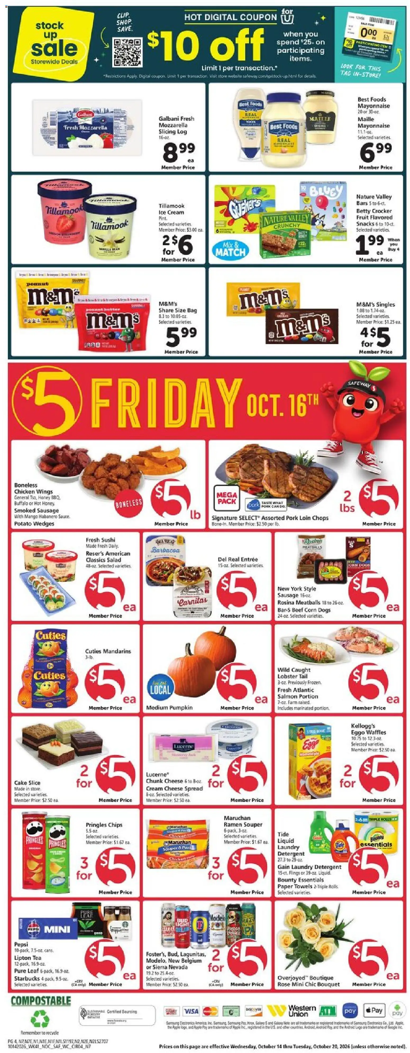 Safeway Weekly Ad - valid from 10/14/2026 | Page: 4