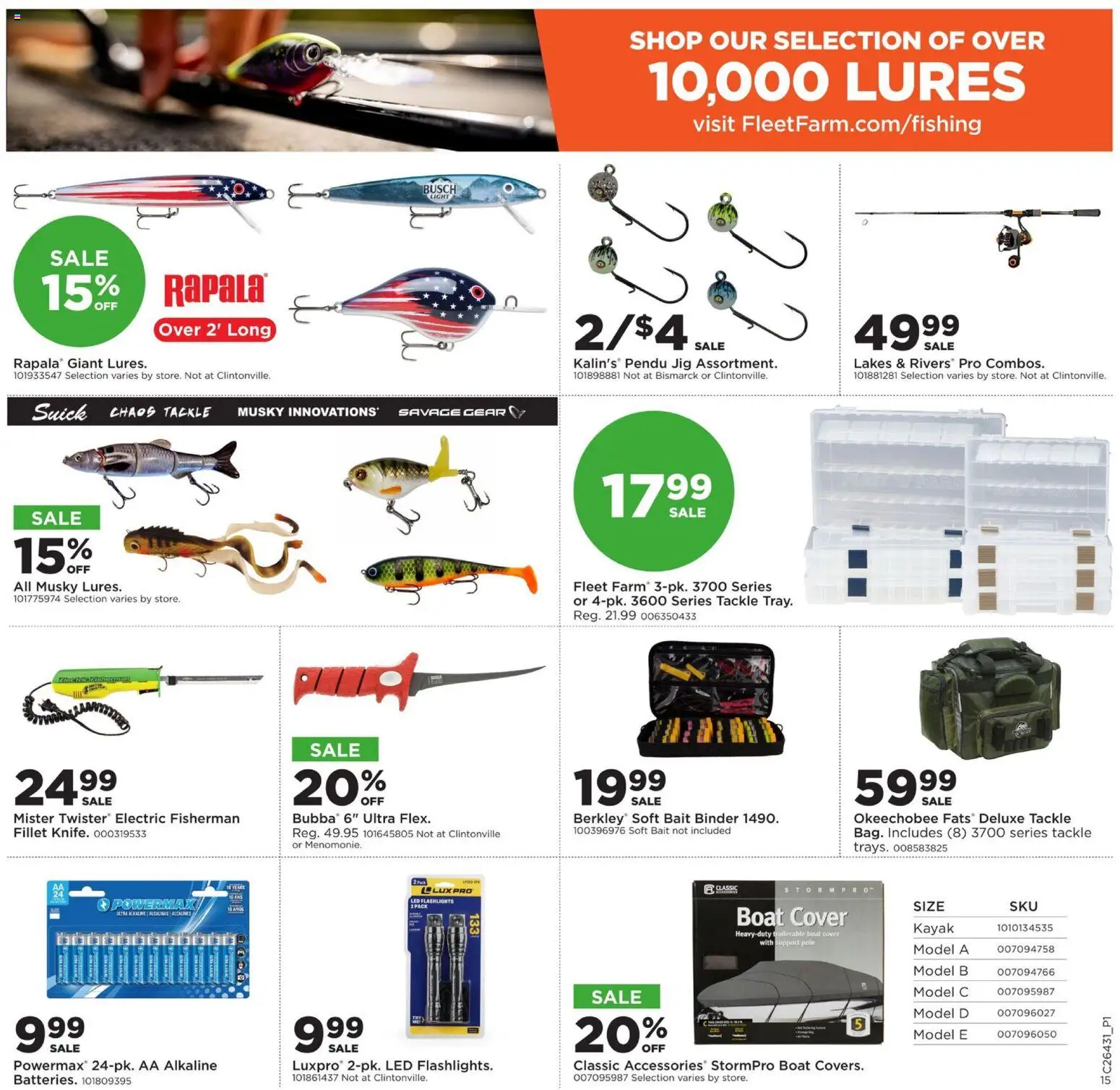 Mills Fleet Farm Weekly Ad - valid from 10/19/2026 | Page: 19