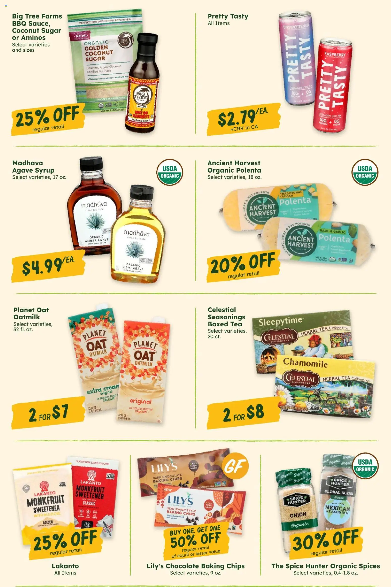 Sprouts Monthly Ad - valid from 09/23/2026 | Page: 16 | Products: Tea, Protein, Herbal tea, Cream