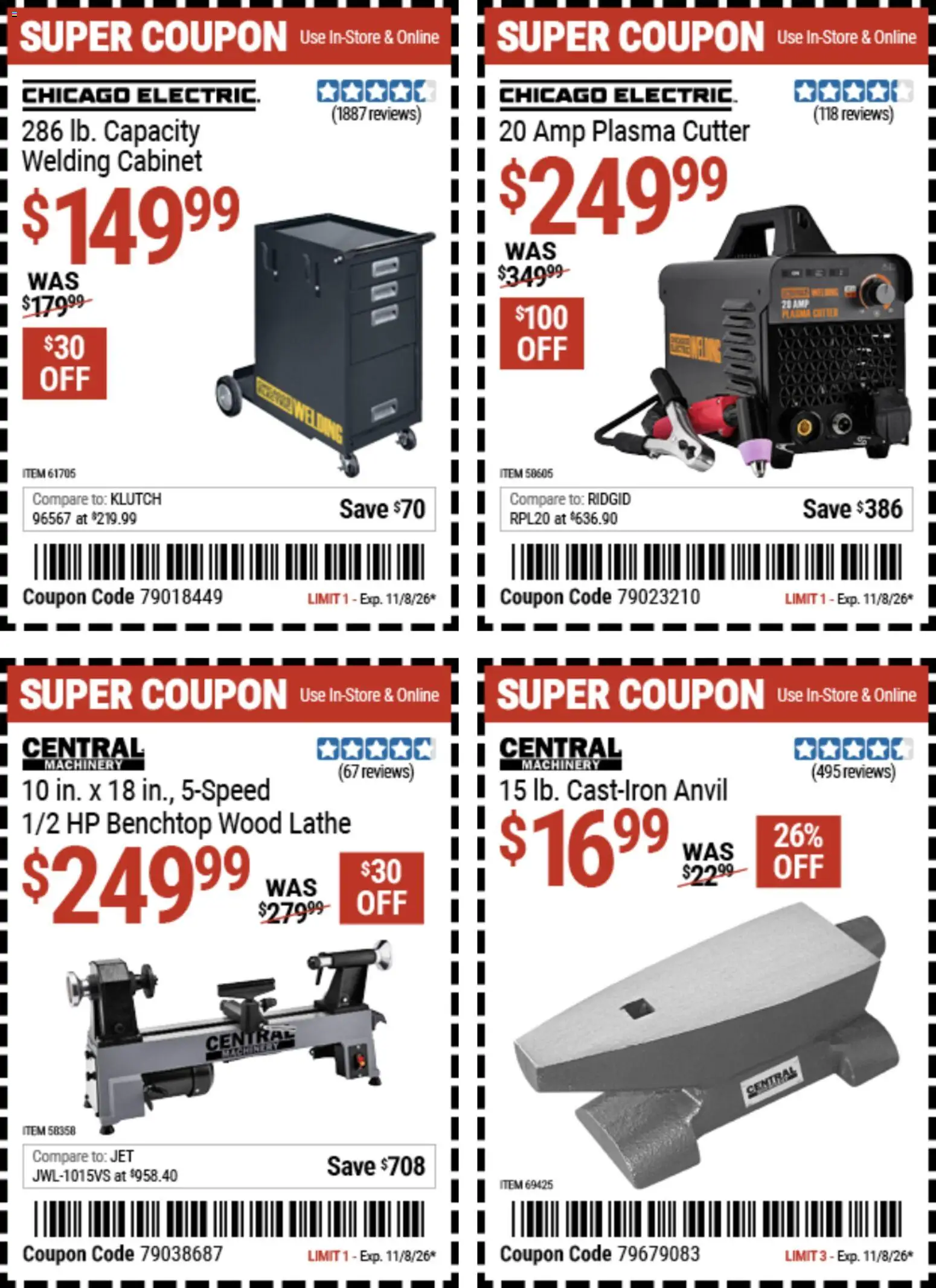 Harbor Freight Weekly Ad - valid from 10/26/2026 | Page: 11