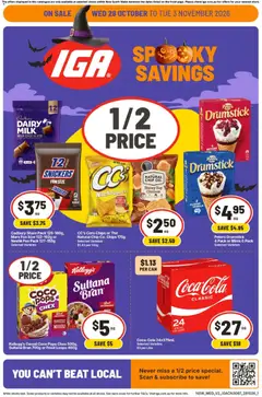 Preview of IGA catalogue NSW - valid from 28/10/2026