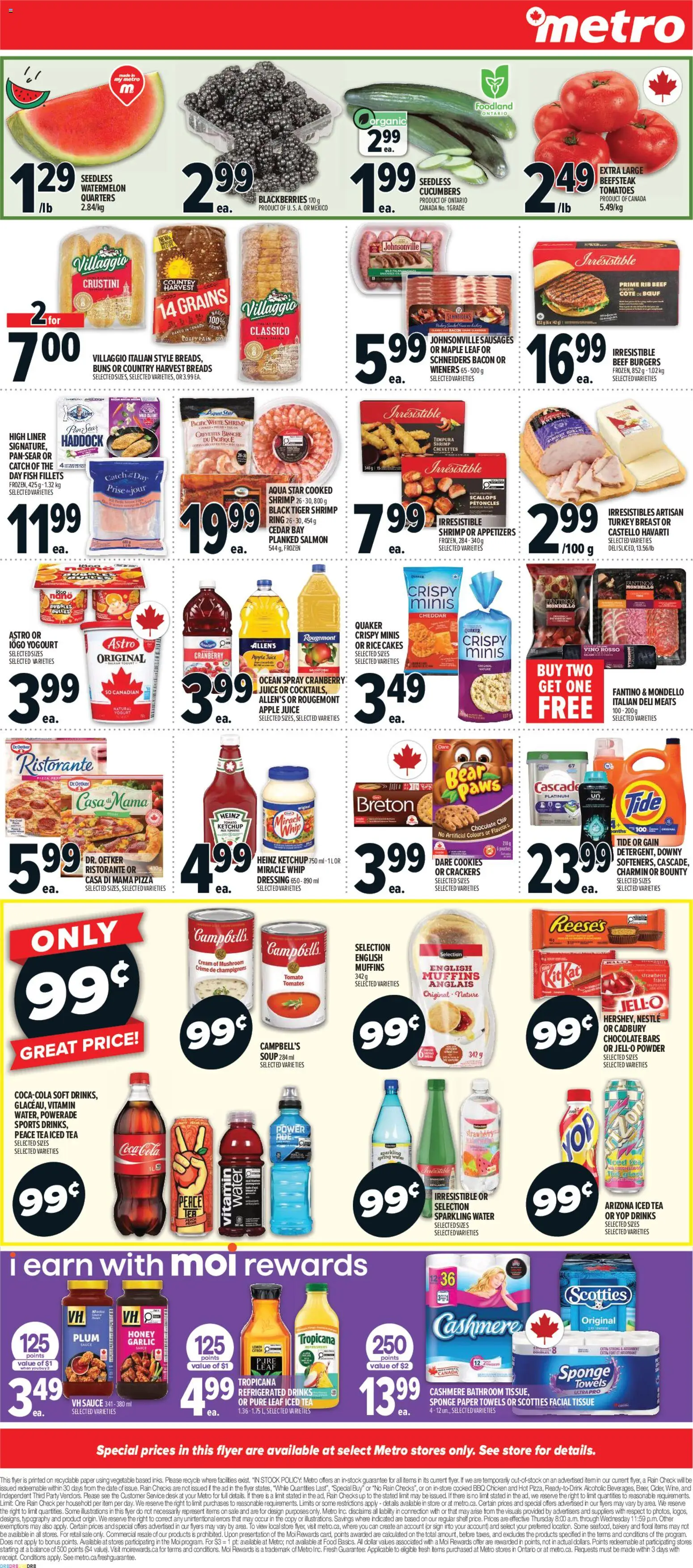 Metro flyer valid from Jun 25, 2026 | Page: 2 | Products: Fish, Powder, Chocolate, Tomatoes