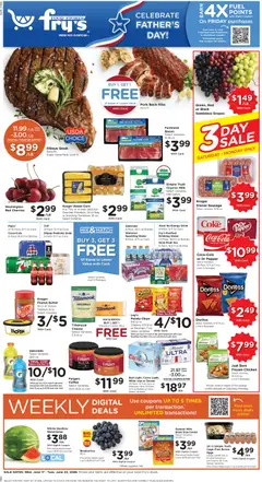 Preview of Fry's Food weekly ads valid from 17.06.2026