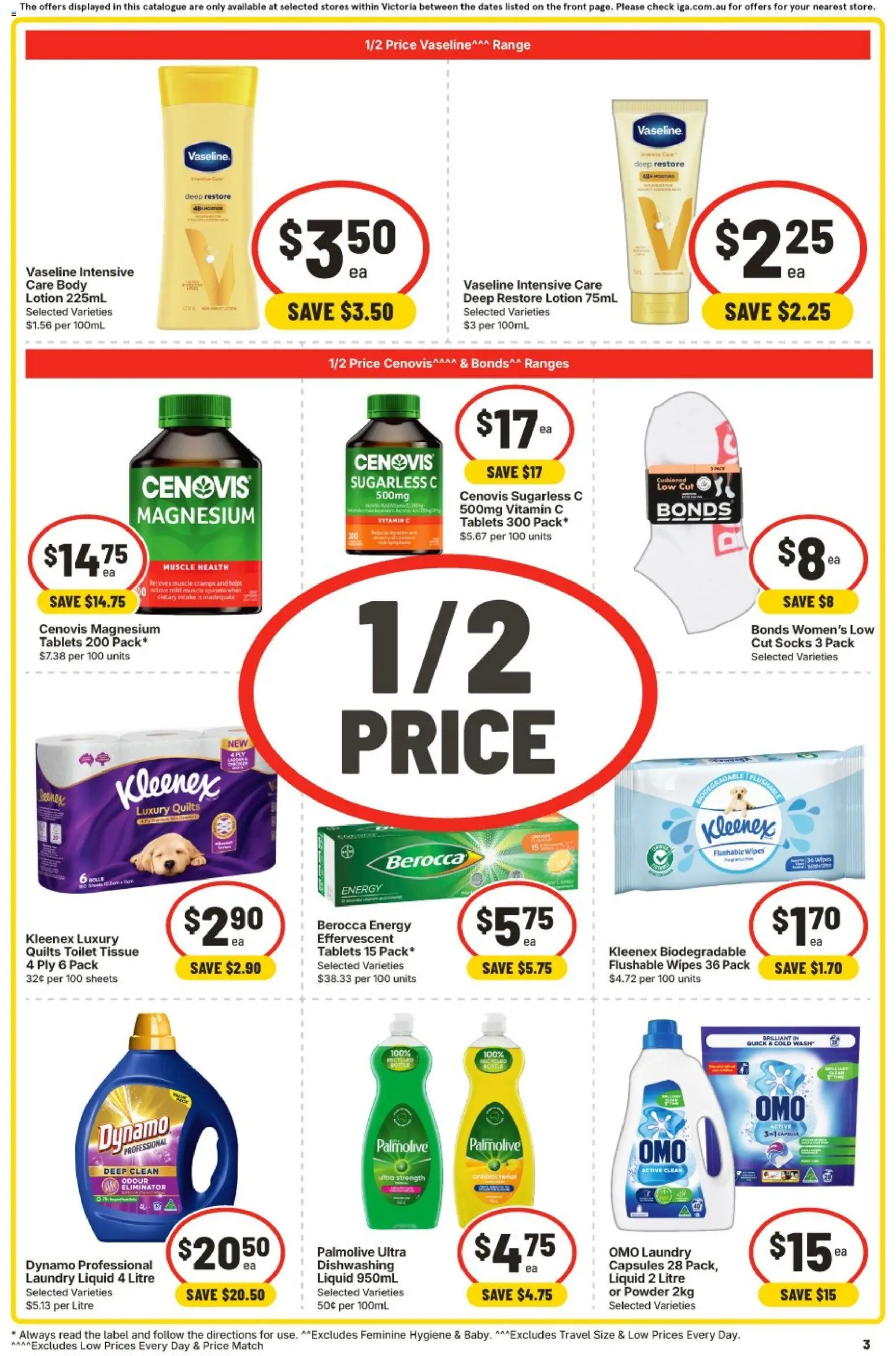 Ritchies catalogue - valid from 22/07/2026 | Page: 4 | Products: Powder, Lotion, Tablets, Vaseline