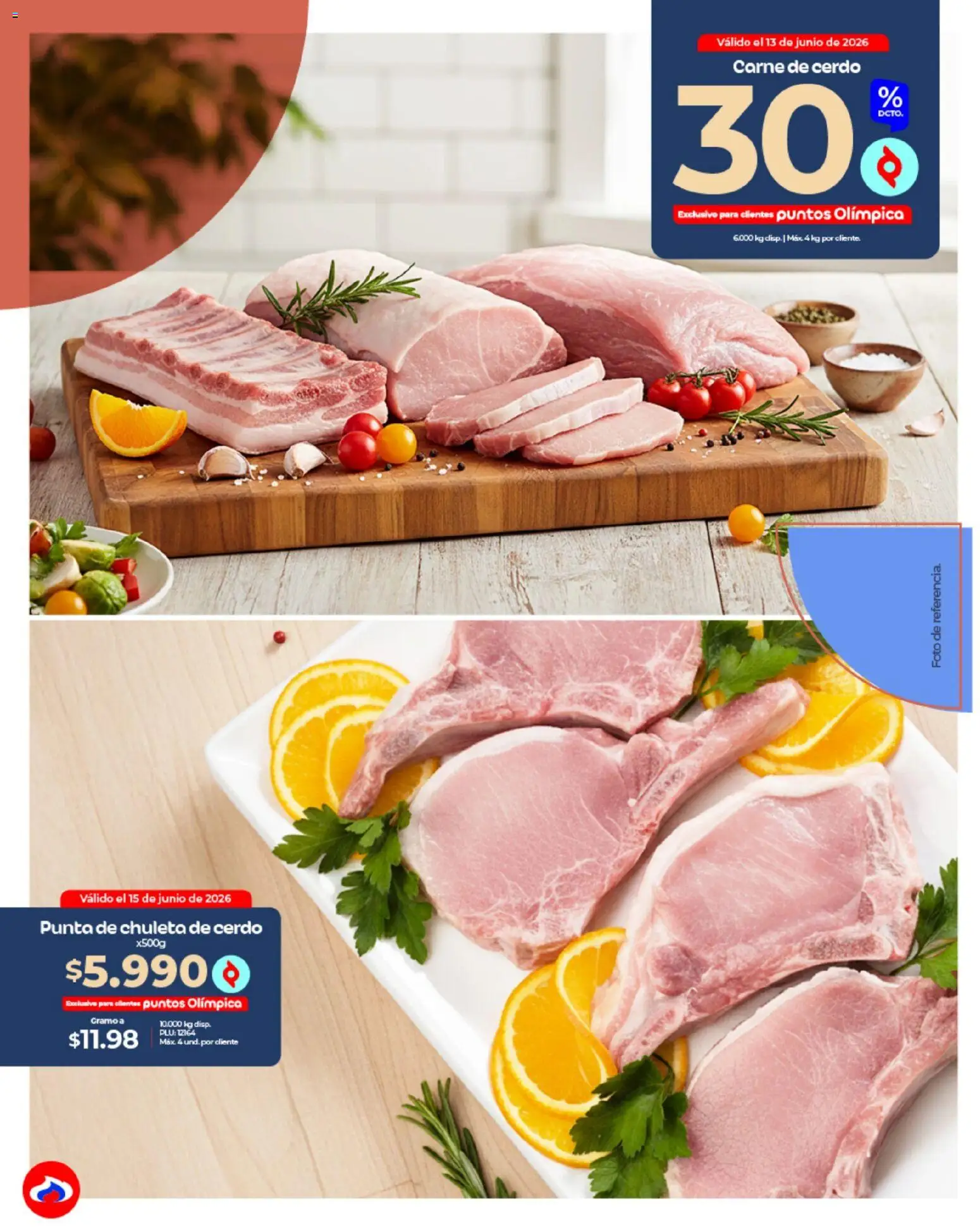 Olímpica revista - valida desde el 05.06.2026 | Página: 16 | Productos: Cerdo