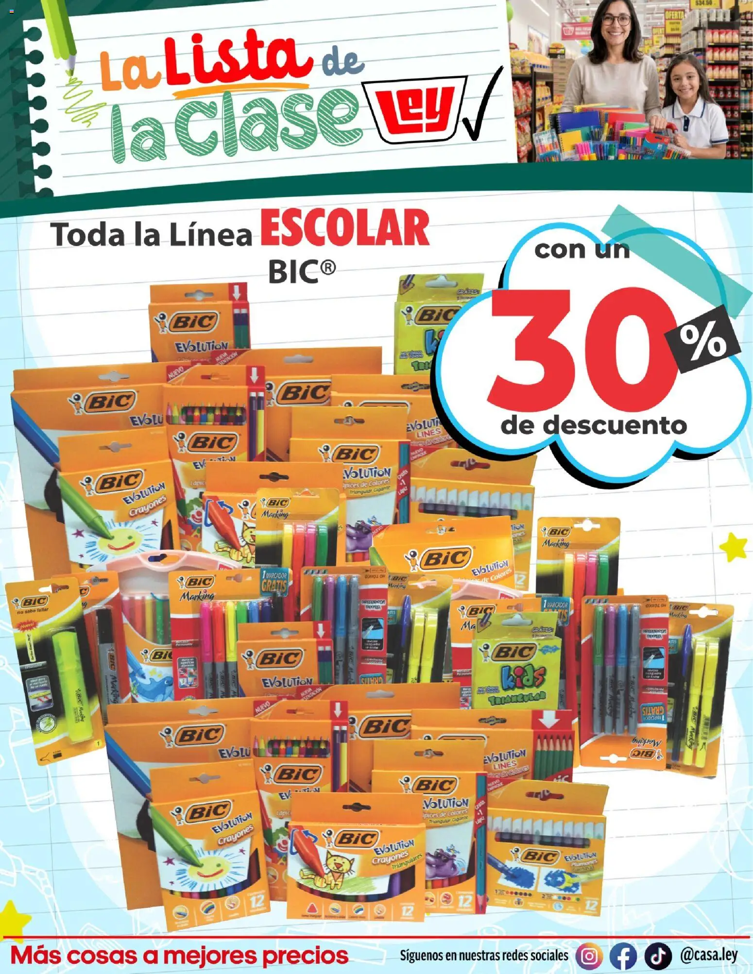 Nuevas ofertas de Casa Ley válidas en toda la República Mexicana desde el 29/08/2026. ¡Encuentra las mejores ofertas en Casa Ley folleto La Lista de la Clase! | Página: 8