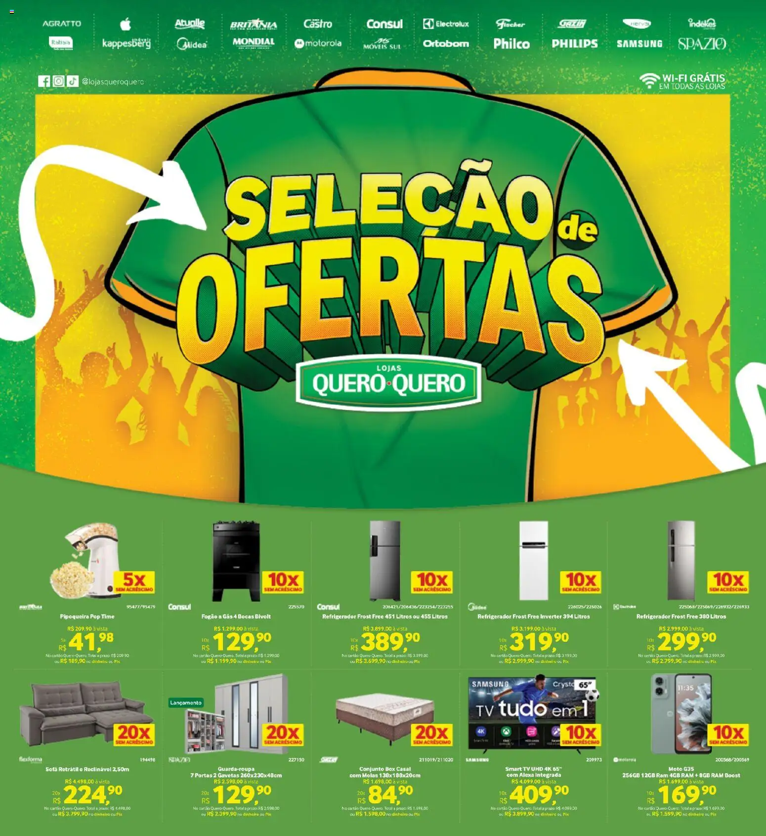 Lojas Quero-Quero Folheto - válido de 11.05.2026 | Página: 1