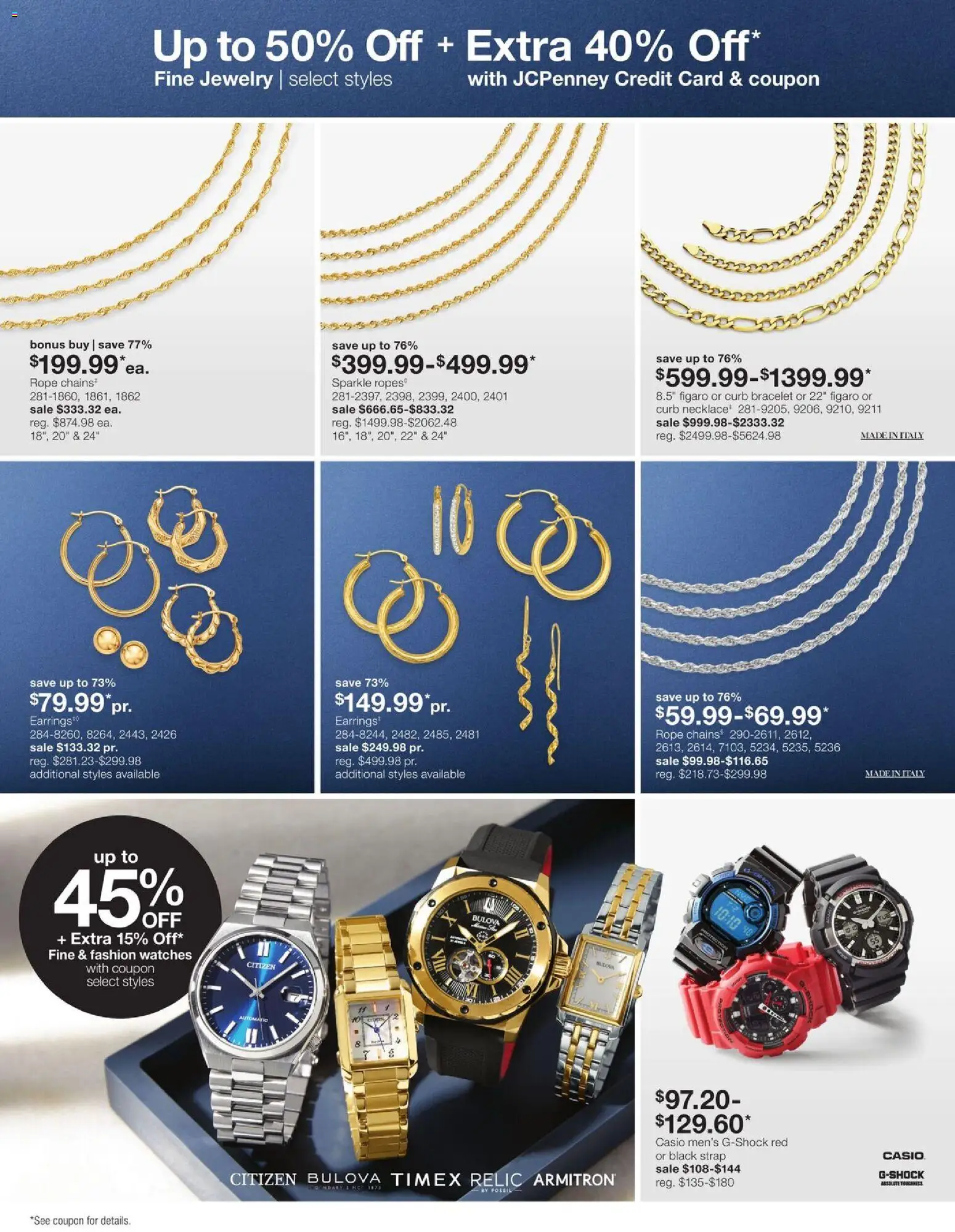 JCPenney VIP Jewelry Sale - valid from 06/26/2026 | Page: 5 | Products: Watches