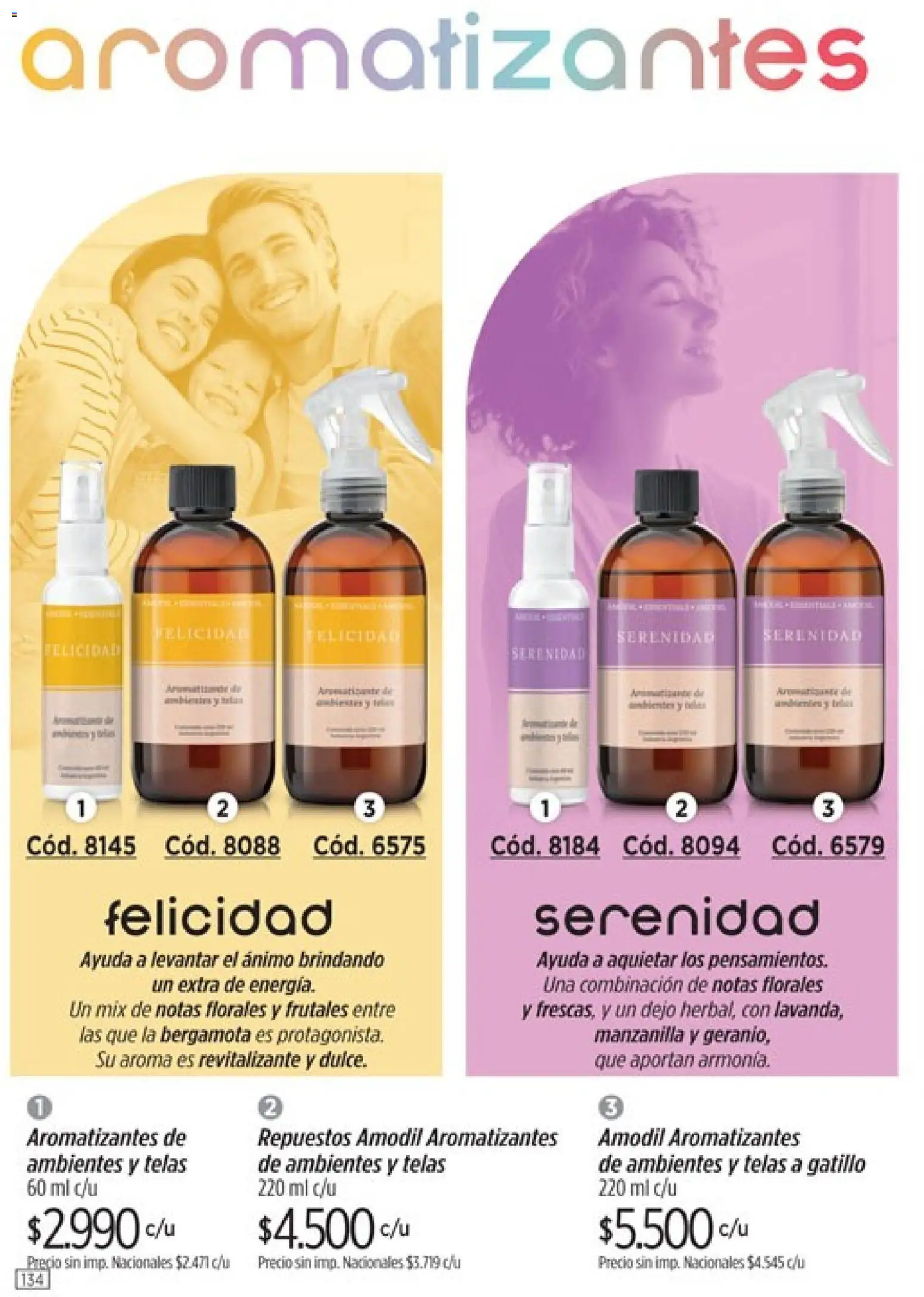 Catálogo Amodil Campaña 12 │ válido desde el 30/06/2026 | Página: 134