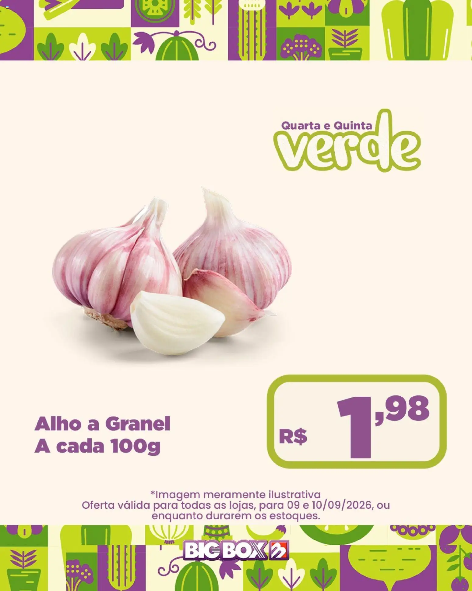 Big Box Folheto - válido de 09/09/2026 | Página: 9 | Produtos: Alho