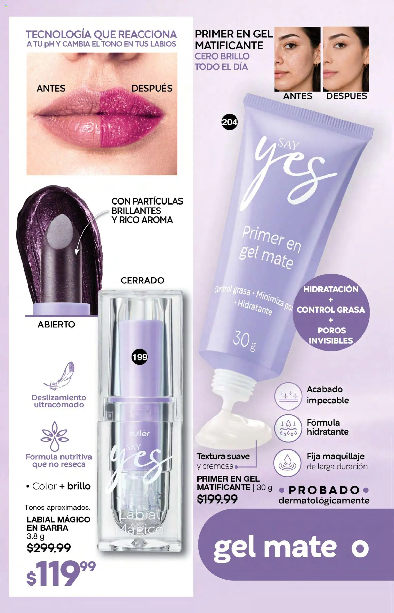 Nuevas ofertas de Fuller válidas en toda la República Mexicana desde el 05/08/2026. ¡Encuentra las mejores ofertas en Fuller campaña 9 2026! | Página: 58 | Productos: Brillo, Barra, Mate, Maquillaje