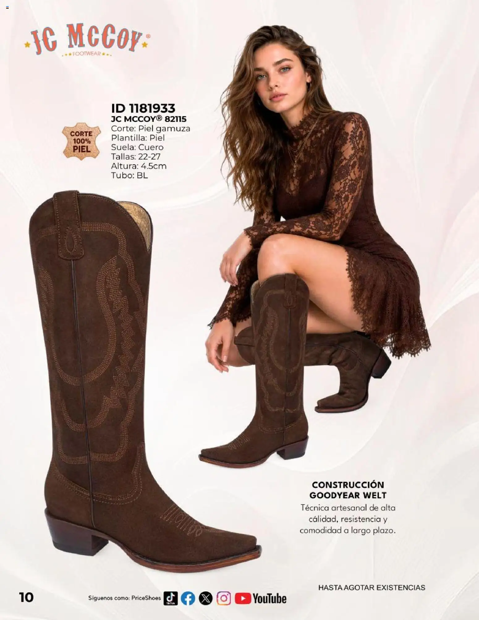 Nuevas ofertas de Price Shoes válidas en toda la República Mexicana desde el 01/10/2026. ¡Encuentra las mejores ofertas en Price Shoes catálogo Exclusivos! | Página: 10