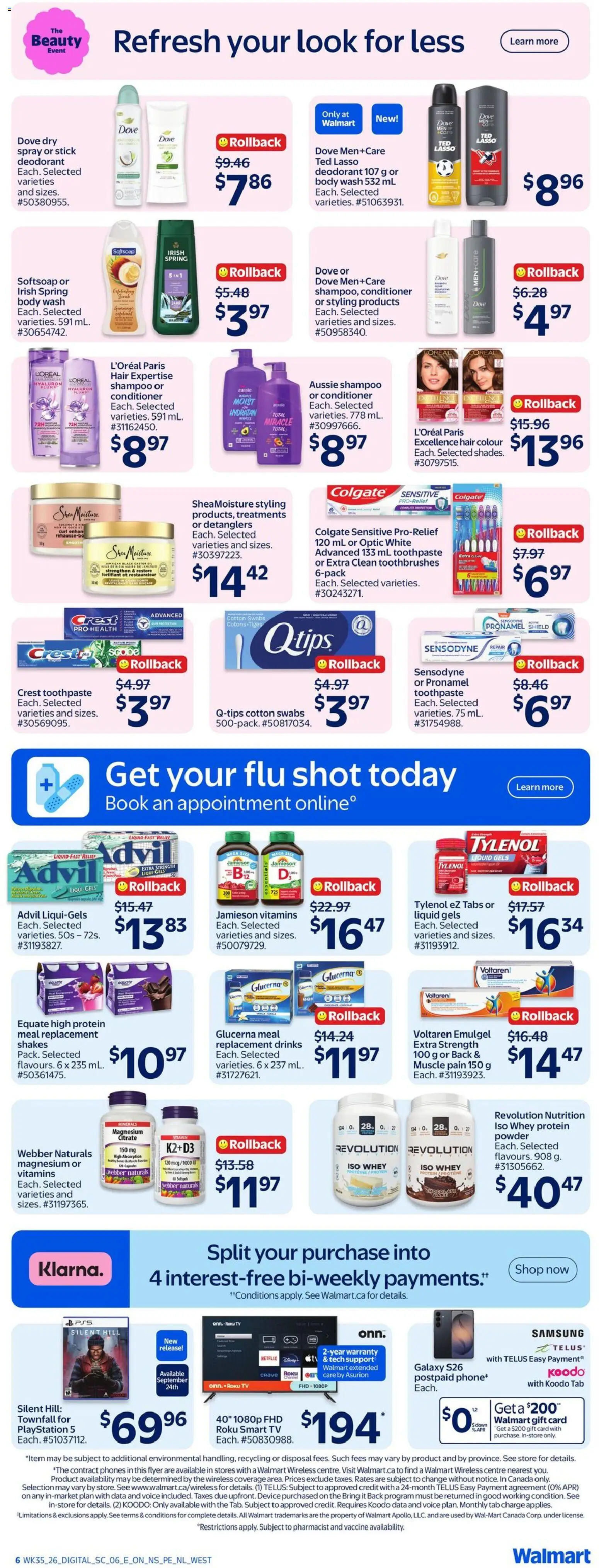 Walmart flyer valid from Sep 24, 2026 | Page: 13