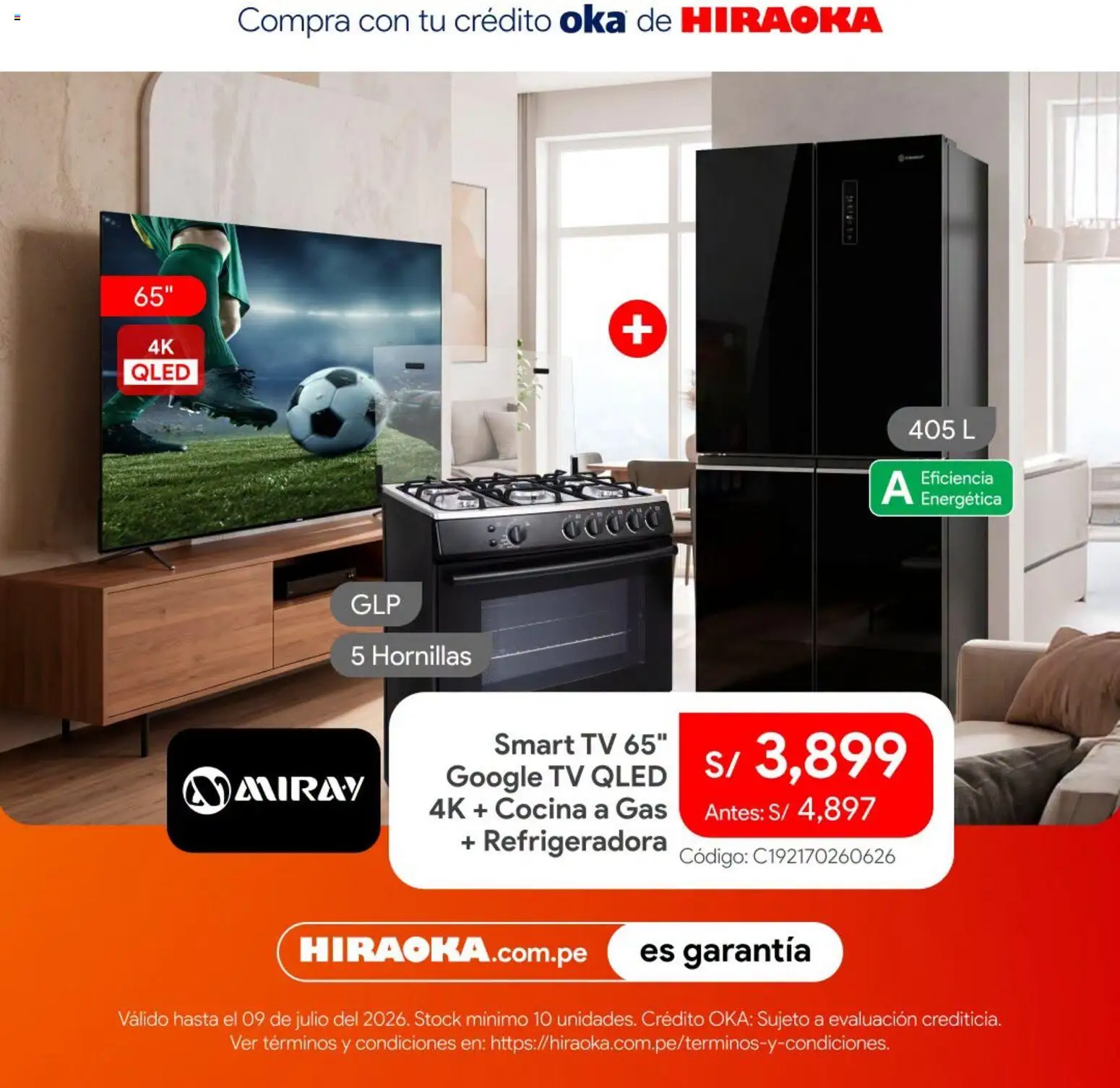 Catálogo Hiraoka válido desde 07/07/2026 | Página: 4 | Productos: Cocina