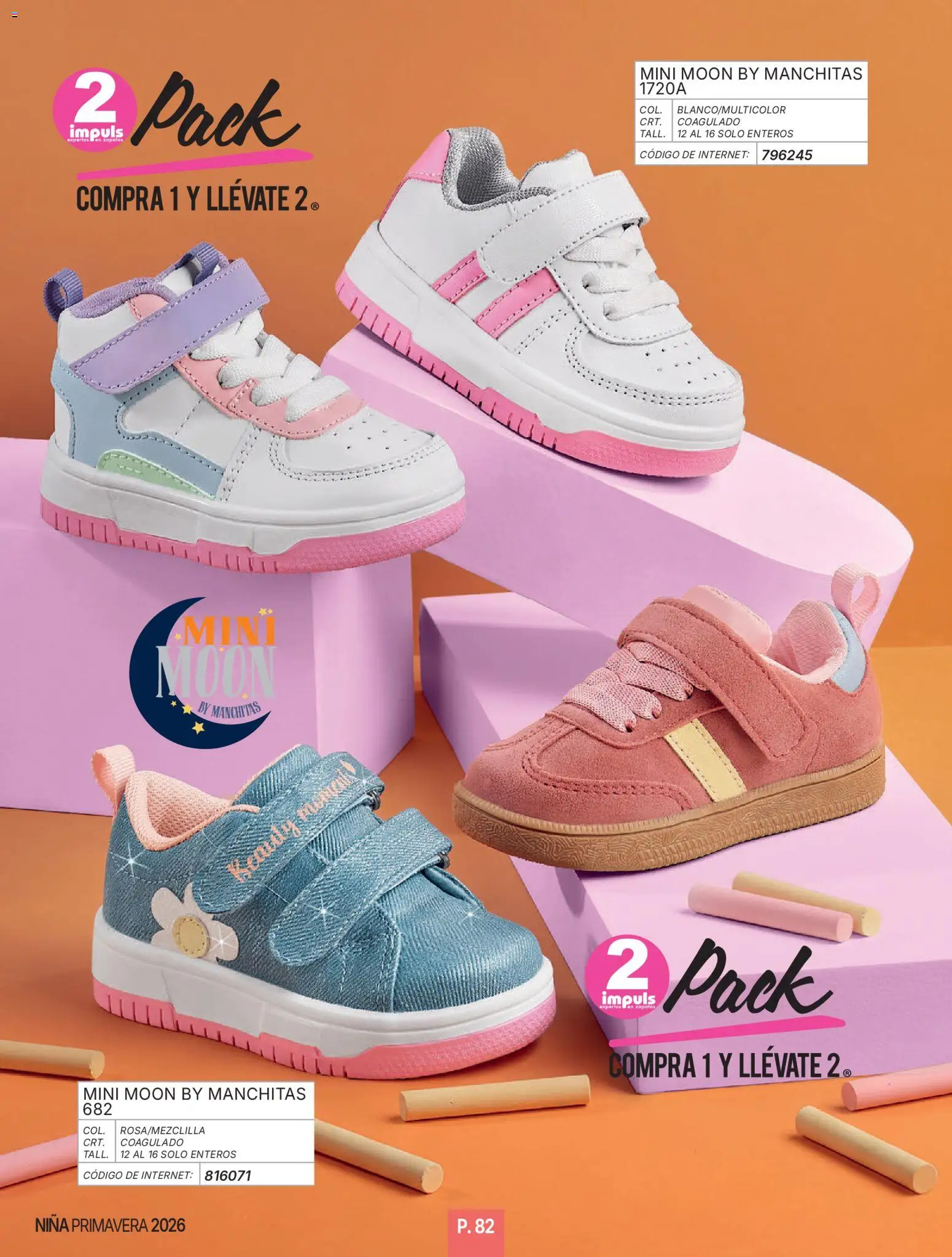 Nuevas ofertas de Impuls válidas en toda la República Mexicana desde el 01/01/2026. ¡Encuentra las mejores ofertas en Impuls catálogo Niña! | Página: 84