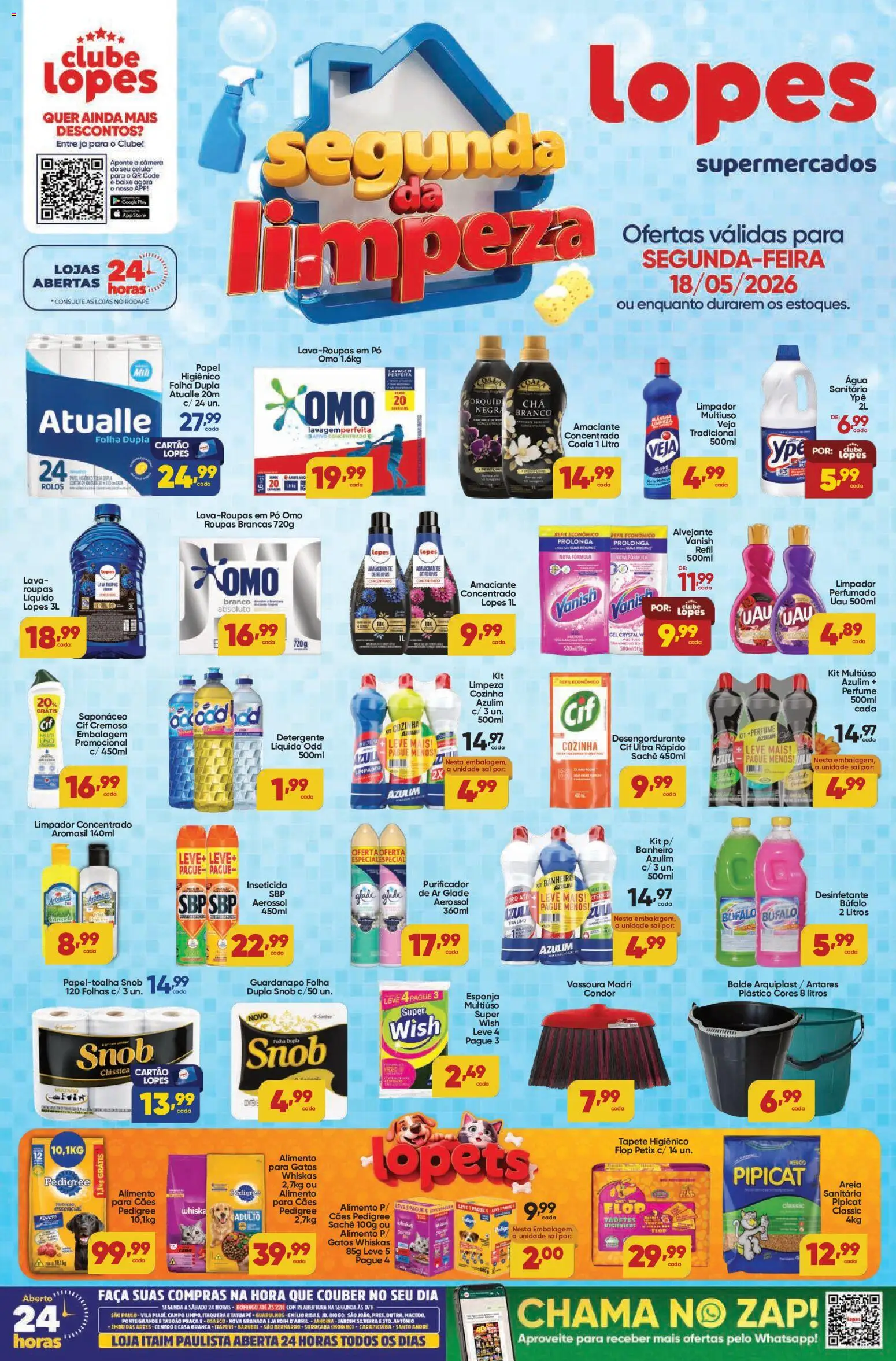 Lopes Supermercados Folheto - válido de 18.05.2026 | Página: 1
