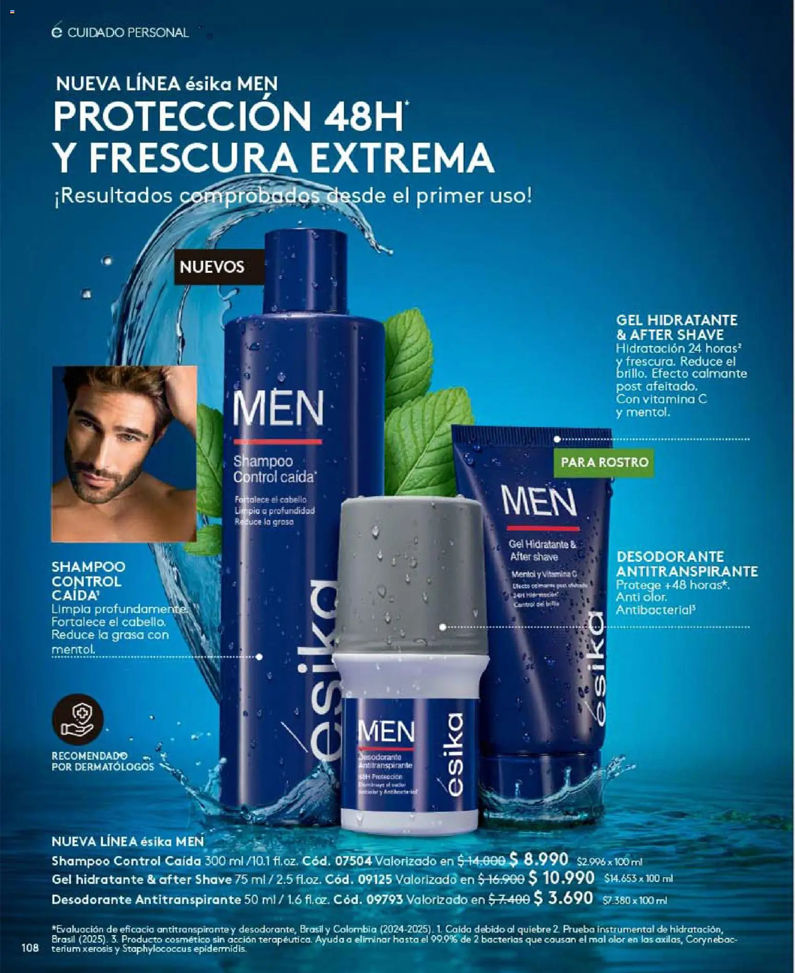 Catálogo Ésika Campaña 10 │ válido desde el 01.06.2026 | Página: 108 | Productos: Desodorante, Antitranspirante, Shampoo