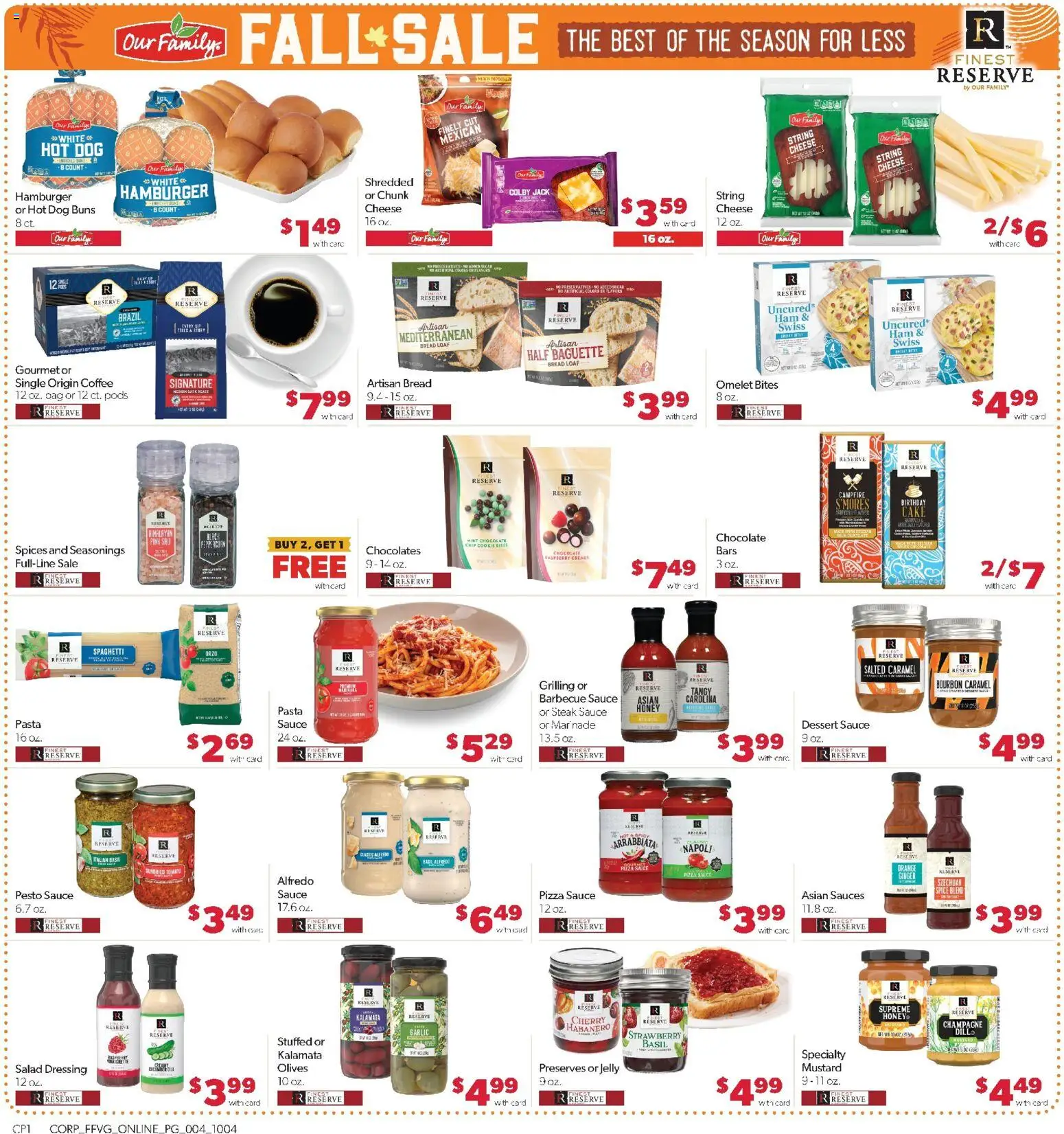 Family Fare Weekly Ad - valid from 10/04/2026 | Page: 5 | Products: Cheese, Baguette, Steak, Pesto