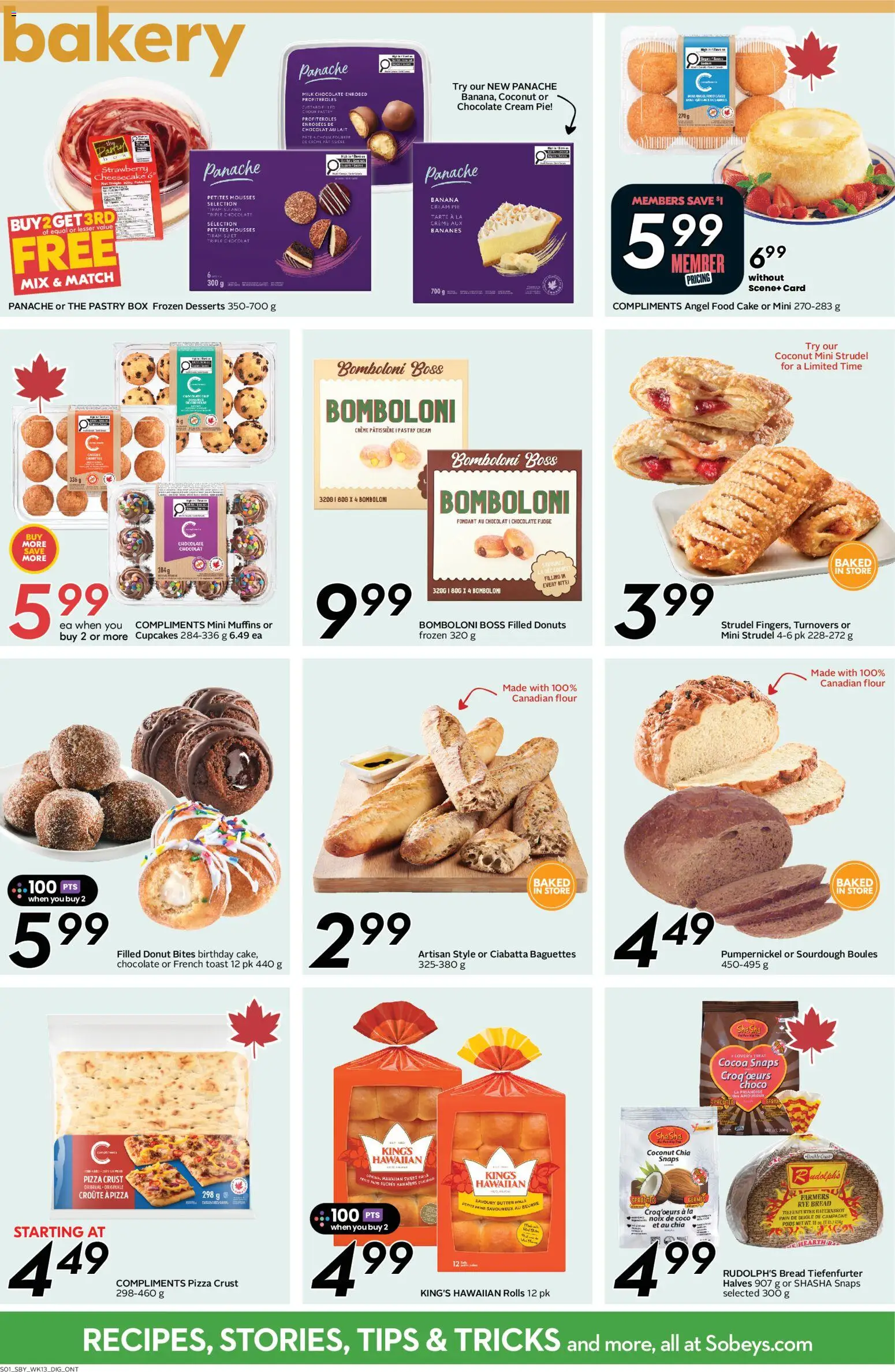 Sobeys flyer valid from Jul 23, 2026 | Page: 9 | Products: Cream, Box, Milk, Chocolate
