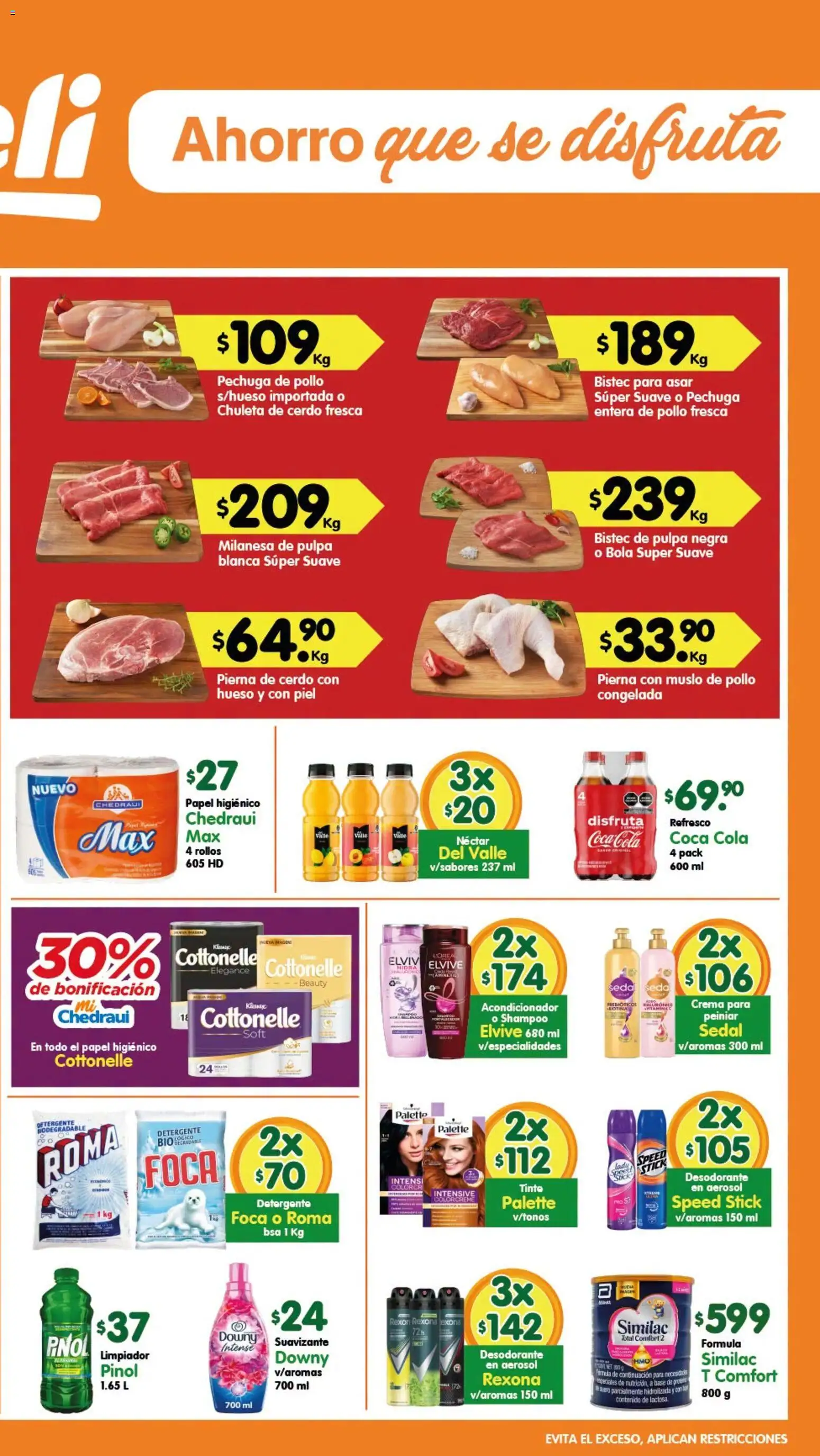 Nuevas ofertas de Arteli válidas en toda la República Mexicana desde el 07/08/2026. ¡Encuentra las mejores ofertas en Arteli folleto Valles! | Página: 2 | Productos: Bistec, Chuleta de cerdo, Limpiador, Shampoo