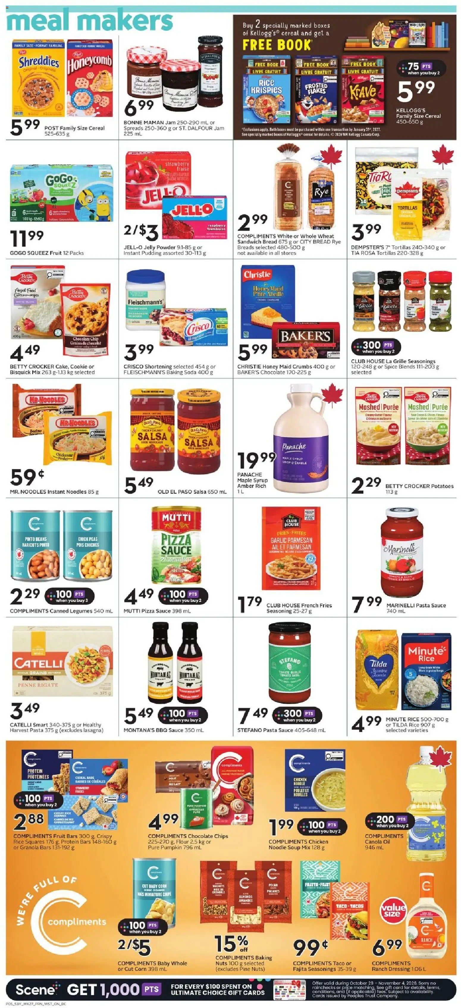 Safeway flyer valid from Oct 29, 2026 | Page: 9