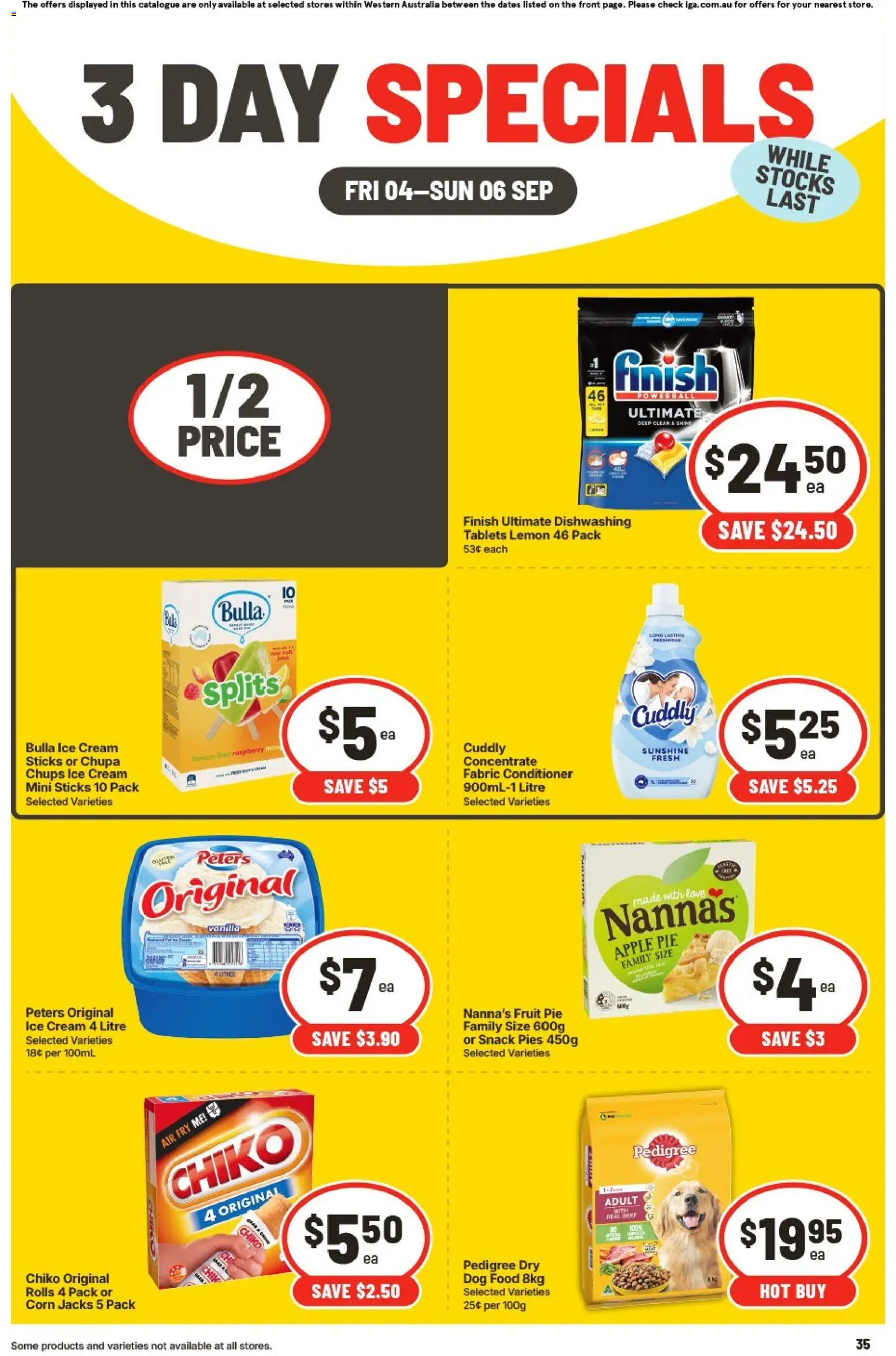 IGA catalogue - valid from 04/09/2026 | Page: 4 | Products: Corn, Conditioner, Cream, Fruit