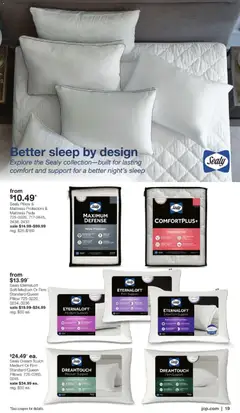 Preview of JCPenney weekly ads valid from 27.04.2026 | Page: 18 | Products: Mattress, Pillow, Pads, Mattress Pad