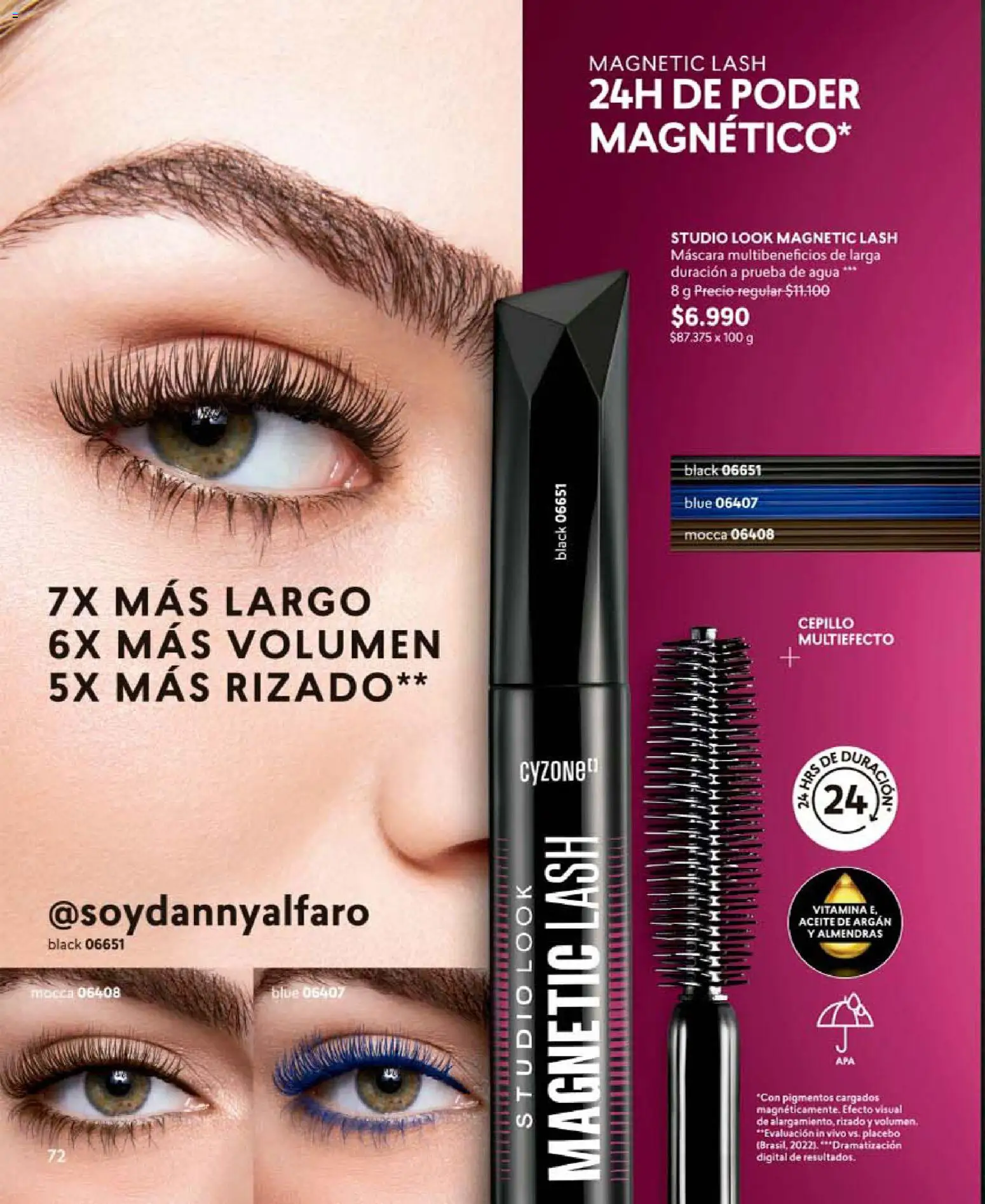 Catálogo CyZone Campaña 10 │ válido desde el 01.06.2026 | Página: 72 | Productos: Agua, Cepillo, Almendras, Aceite